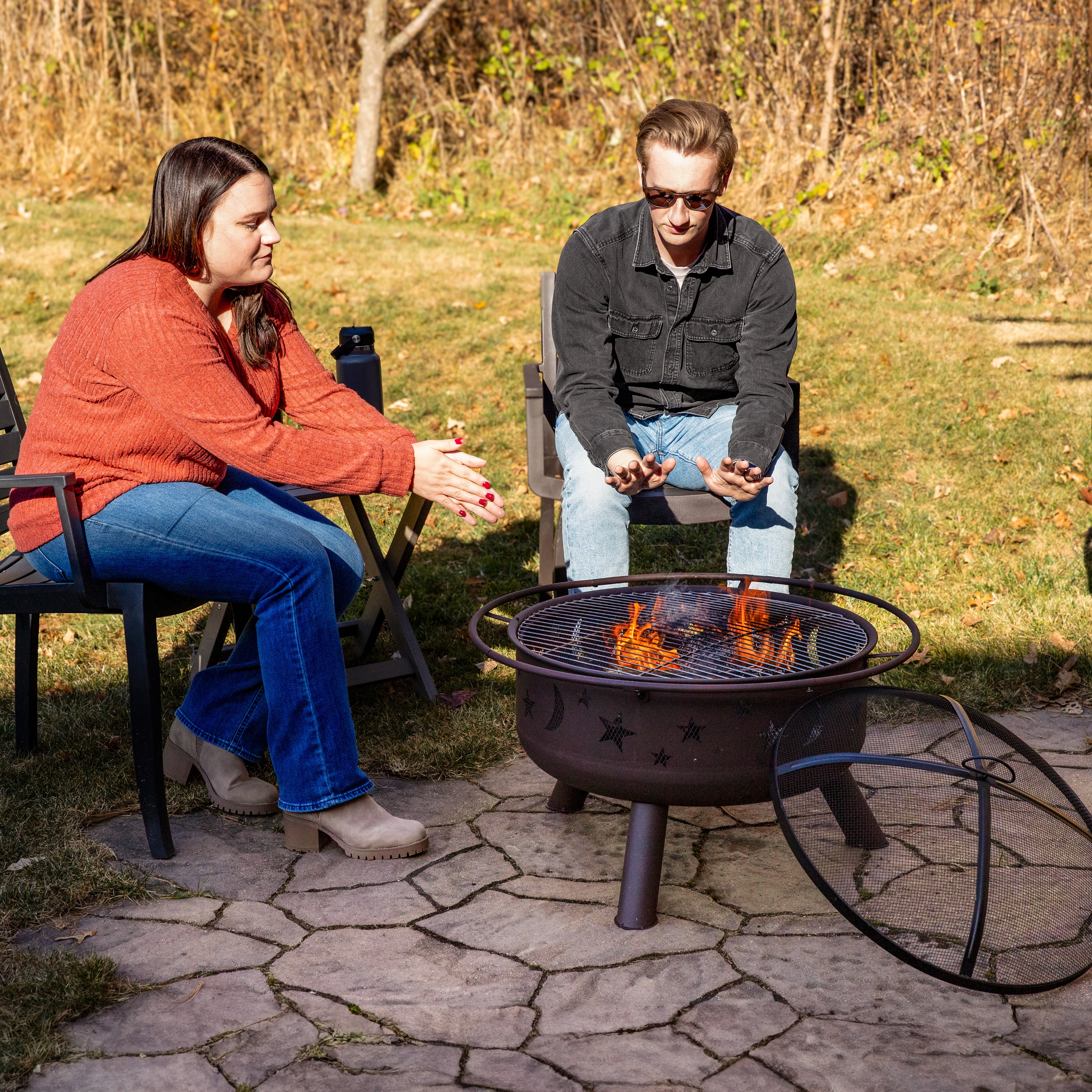Sunnydaze Decor NB-MS201 Outdoor-Woodburning-Firepits - View #13