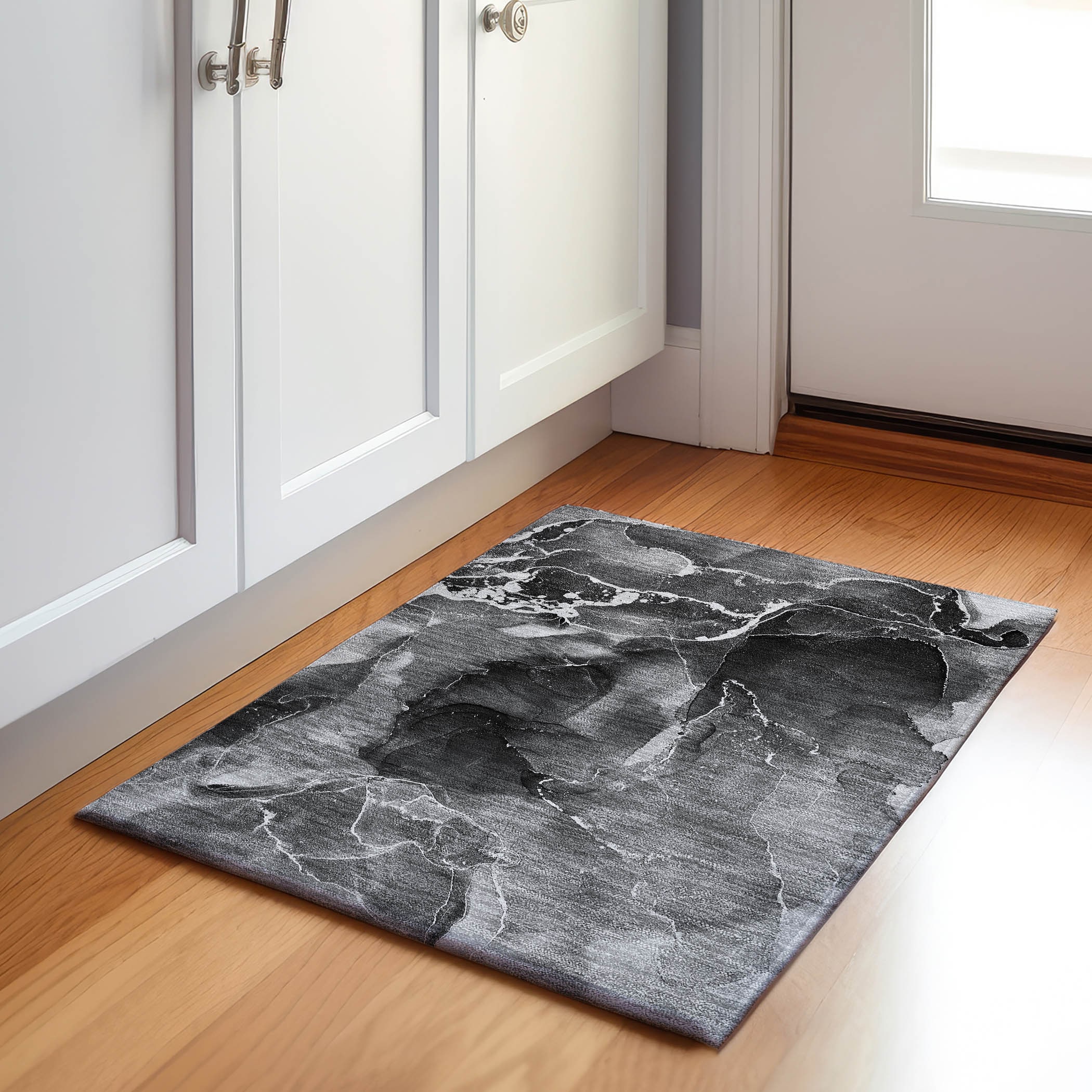 Addison Rugs AMF539TE8X10 Mayfield AMF539TE 8 x 10 (ft) Loomed Polyester Teal Rectangular Indoor Geometric Machine washable Area rug