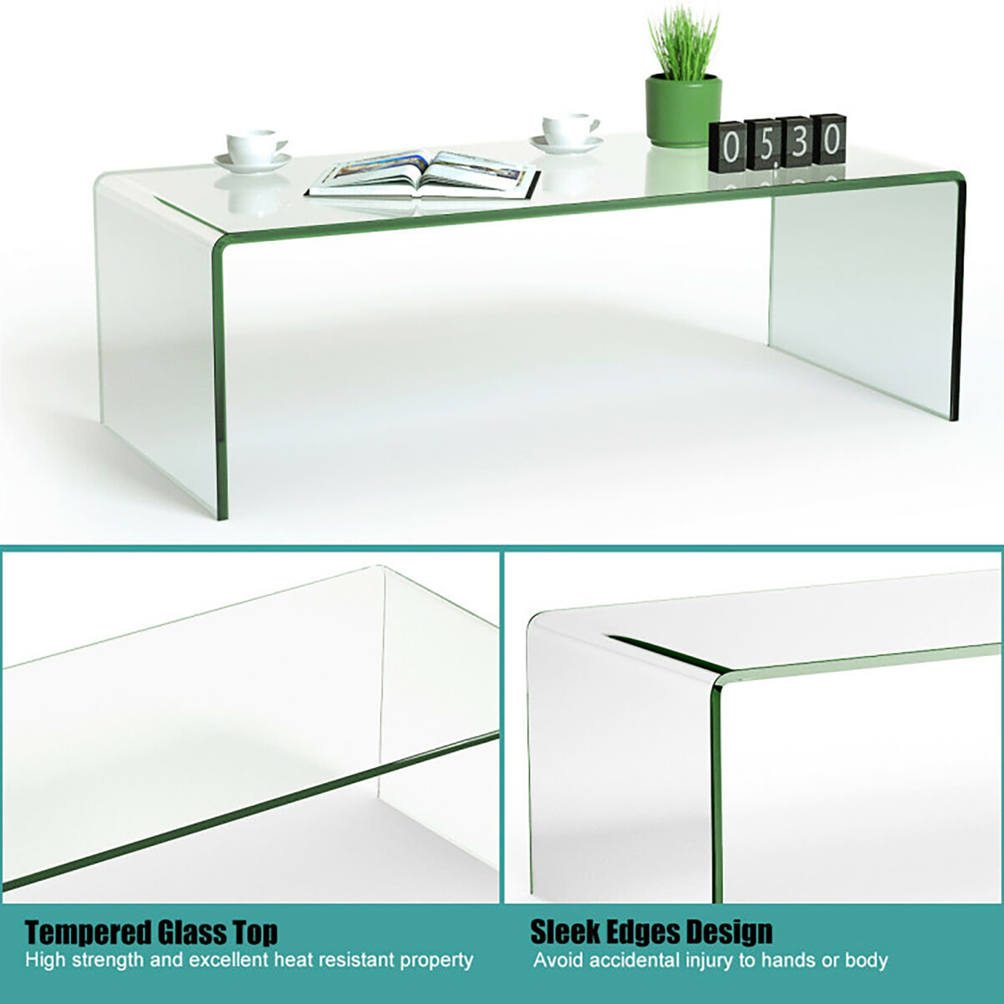 Clihome HL-U1140200600 Coffee-Tables - View #5