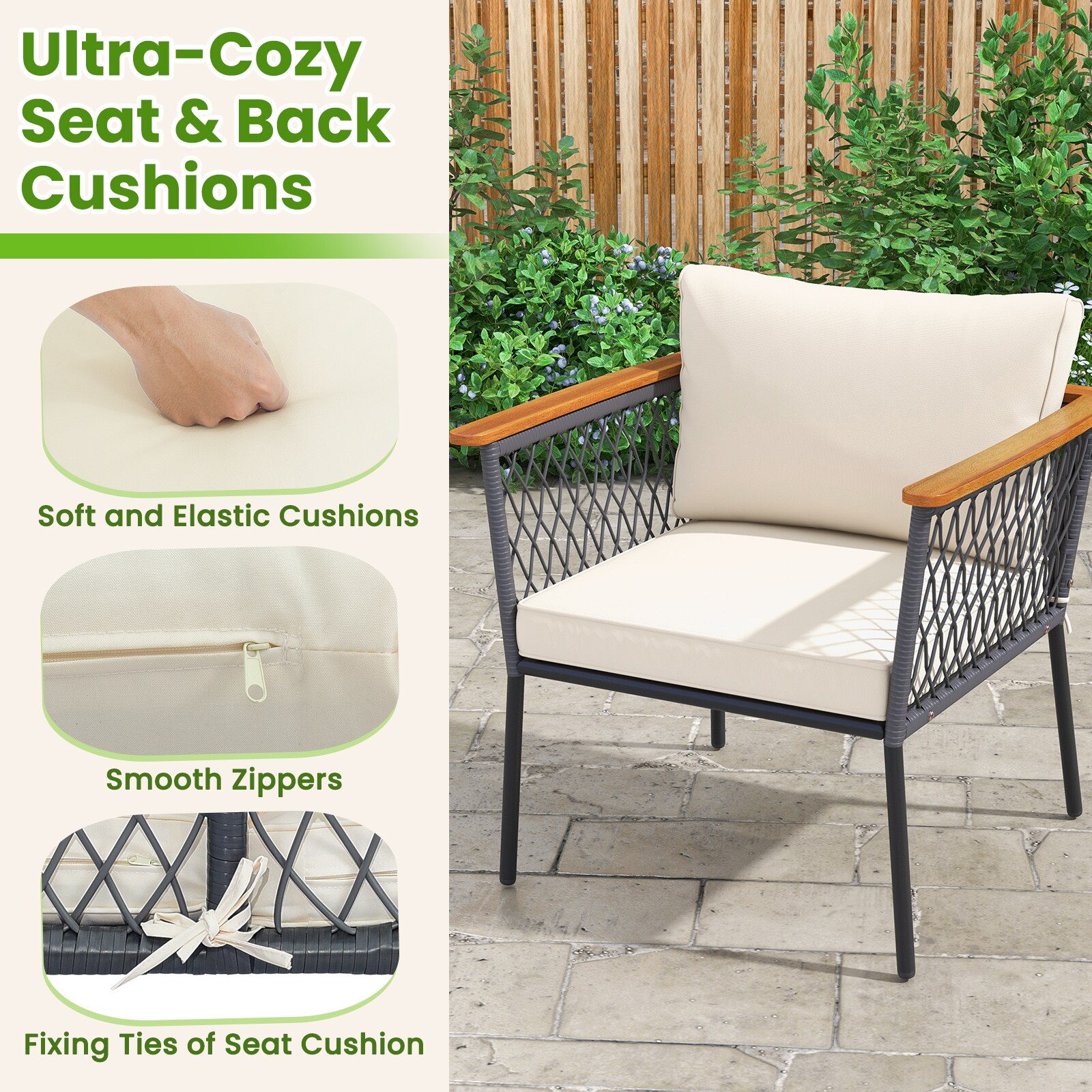 Volenca VOL-SGHOUA Patio-Conversation-Sets - View #5
