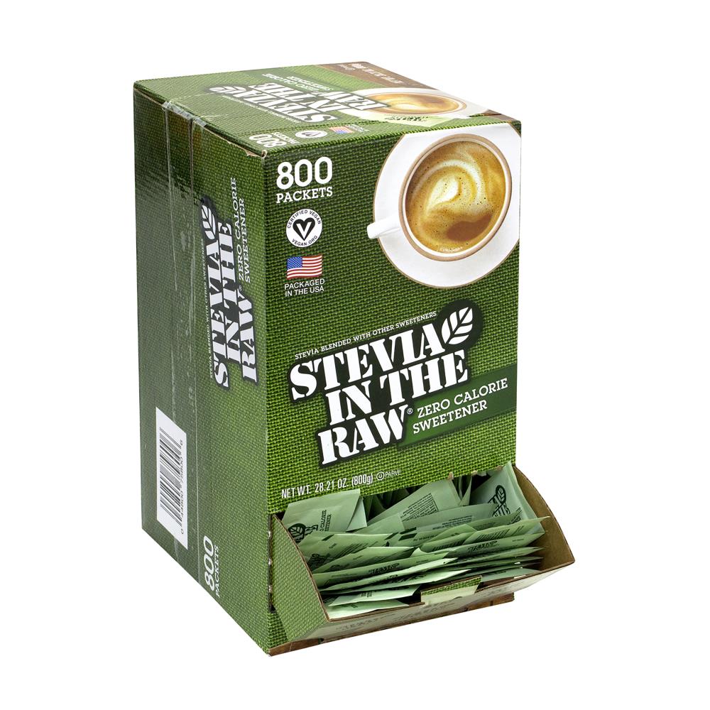 Stevia Stevia in the raw zero calorie 800Pack SingleServe Sugar