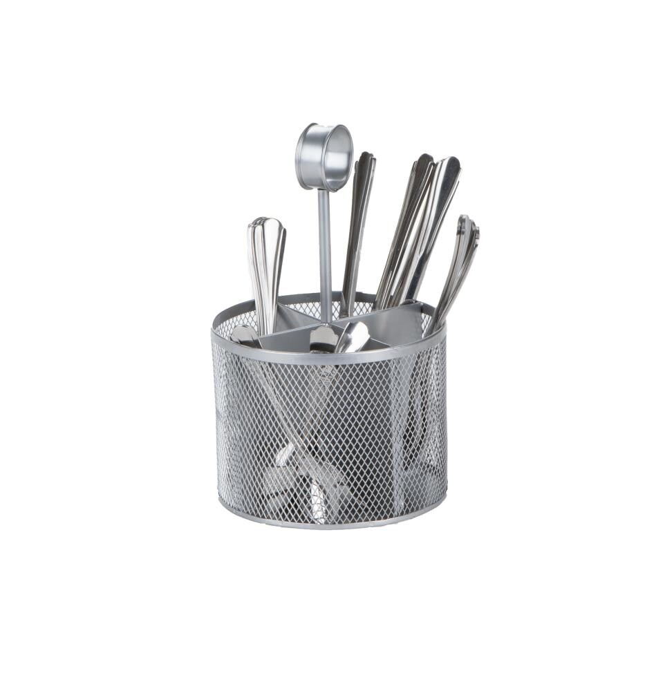 Mind Reader 4UTSEC-SIL Kitchen-Utensil-Holder - View #3