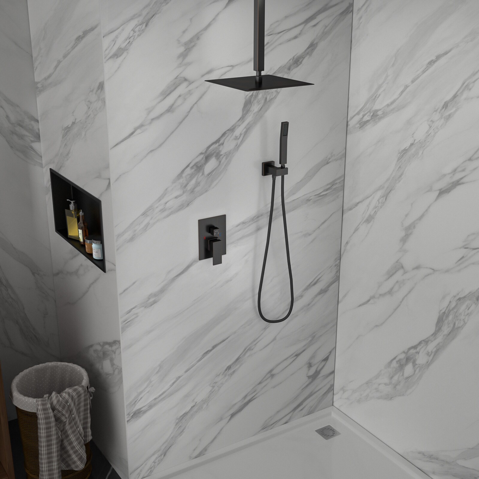 Lordear TPAZ16ORB Showerhead-Bar-Panels - View #6