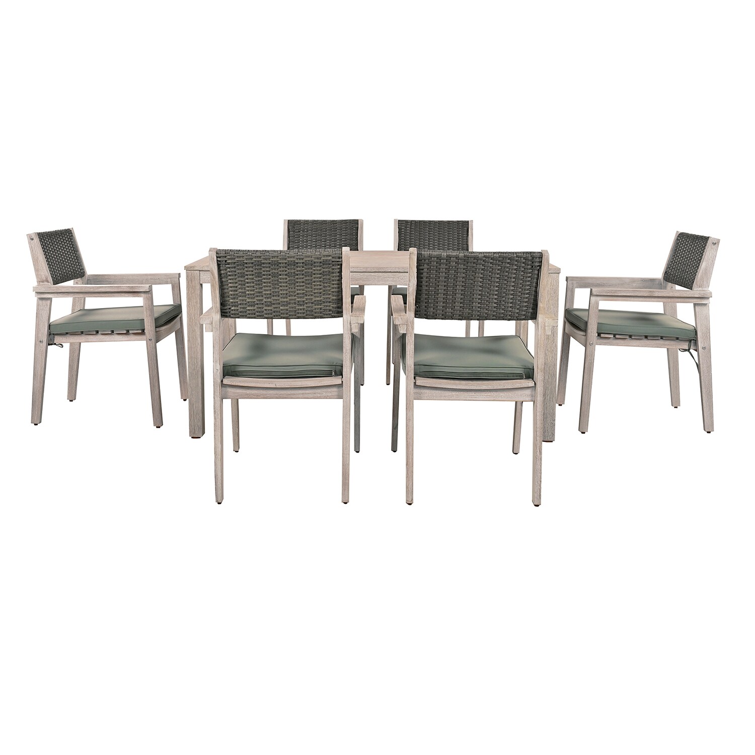 SINOFURN SYA370194GY Patio-Dining-Sets - View #14