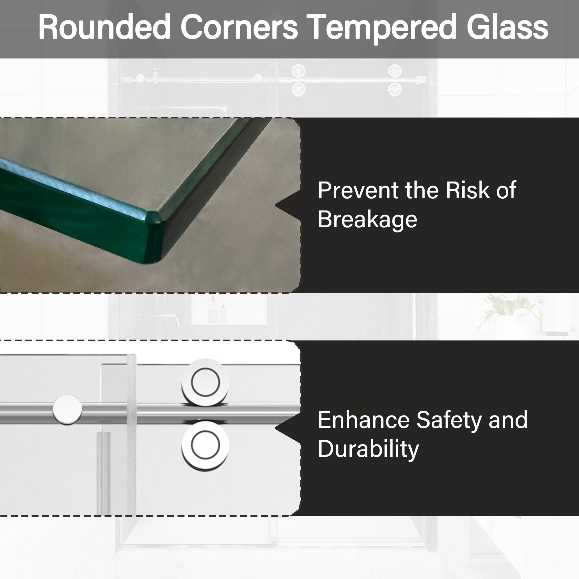 CASAINC CA-LBD5-4876CH Shower-Doors - View #8