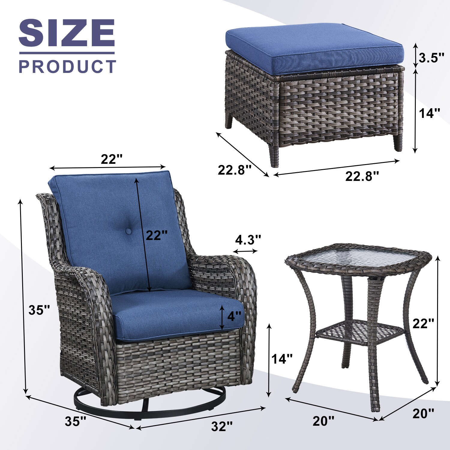 Rilyson FS024026016-1 Patio-Conversation-Sets - View #4