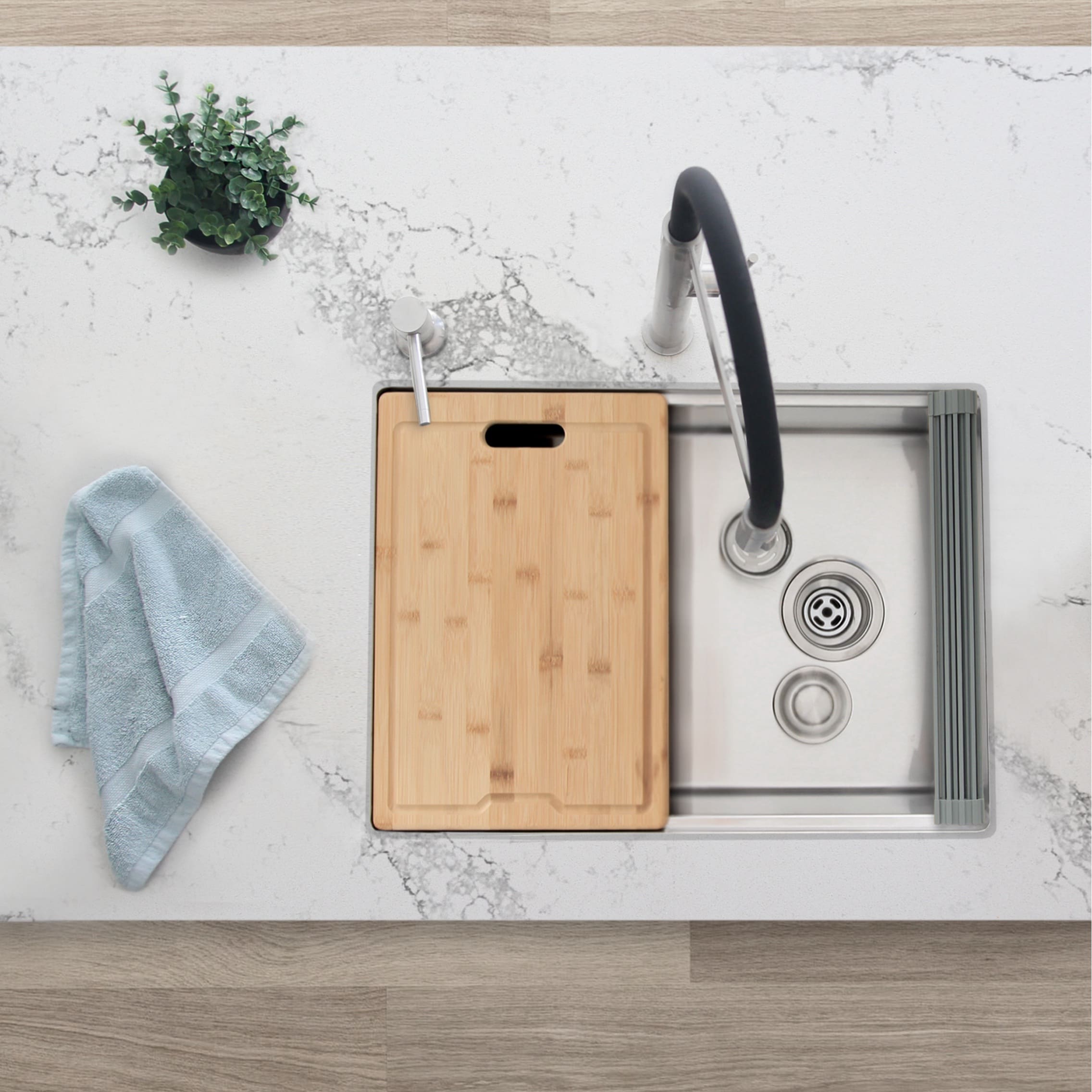 Azuni C126L1 Kitchen-Sinks - View #2