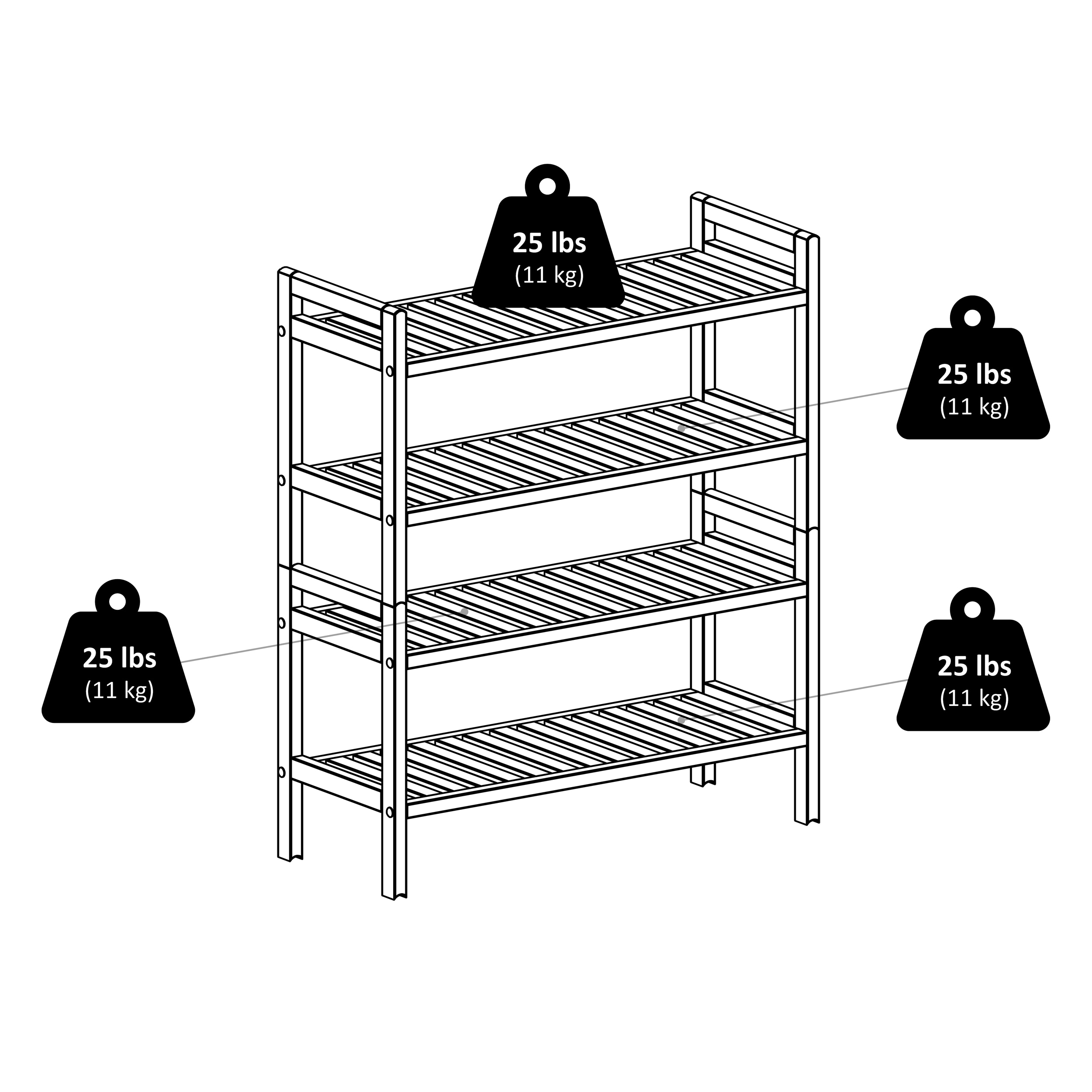 Winsome Wood 81429 Shoe-Racks - View #10
