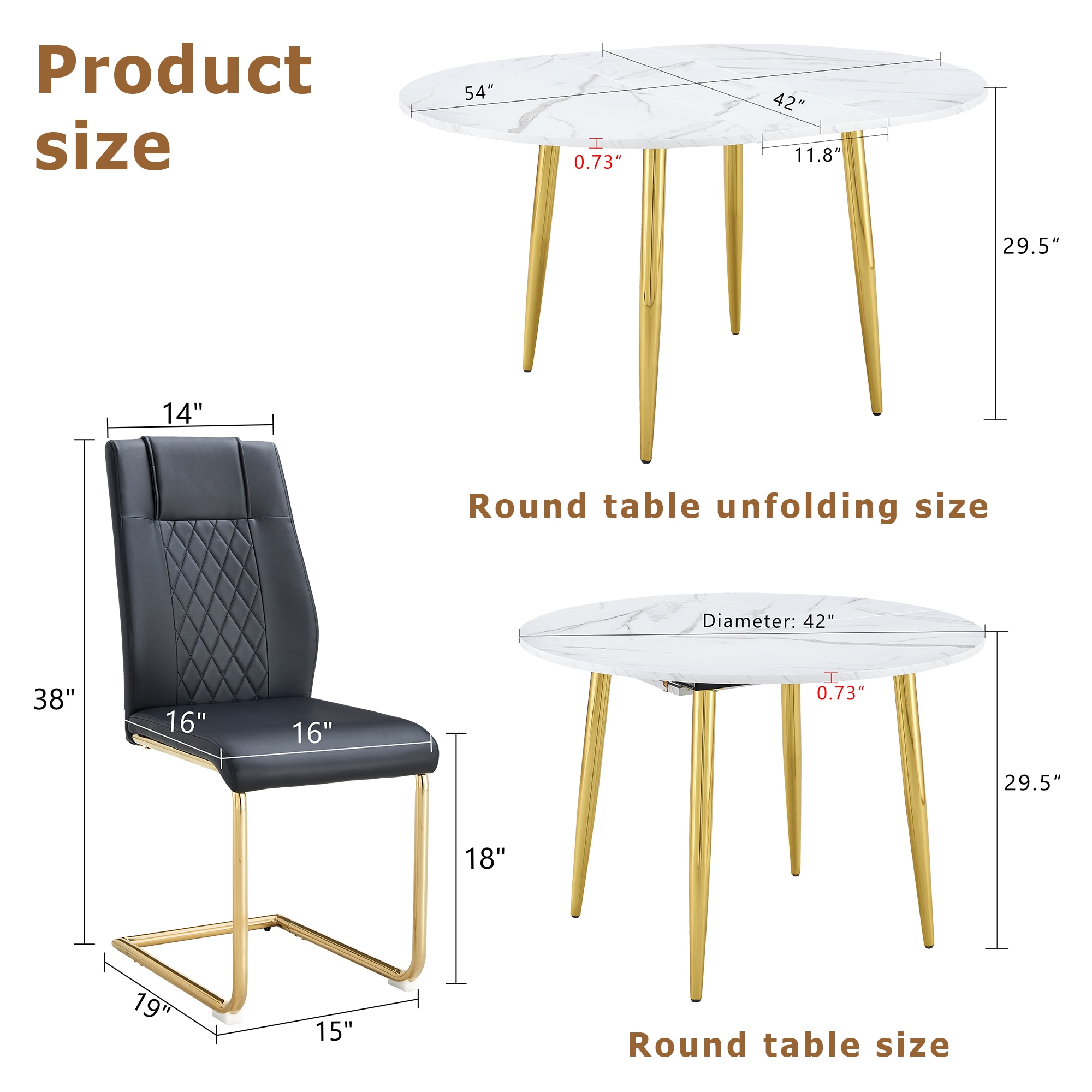 Roomfitters RF-W1151S03945 Dining-Sets - View #5