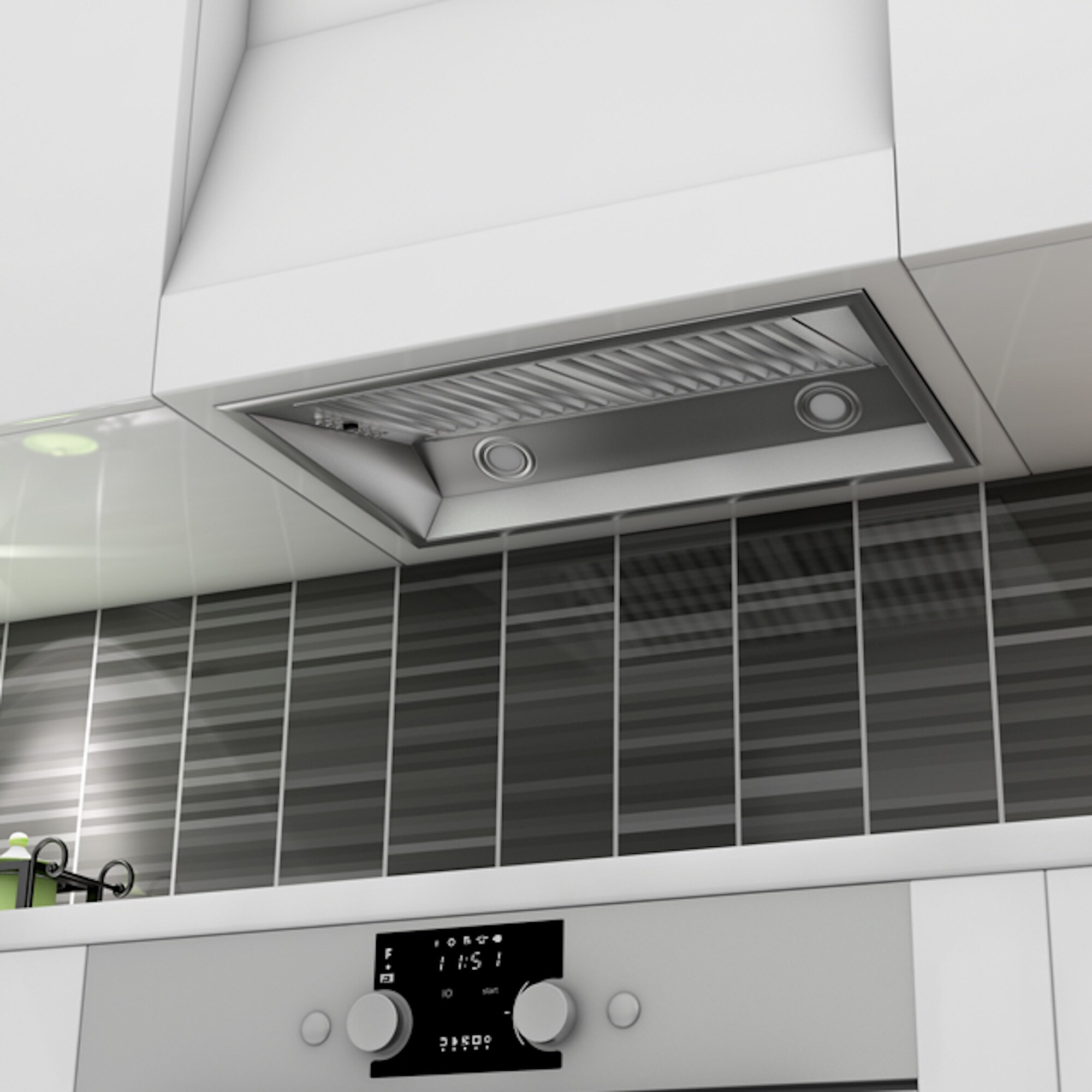 ZLINE KITCHEN & BATH Under Cabinet Range Hood 34-in 700-CFM Ducted