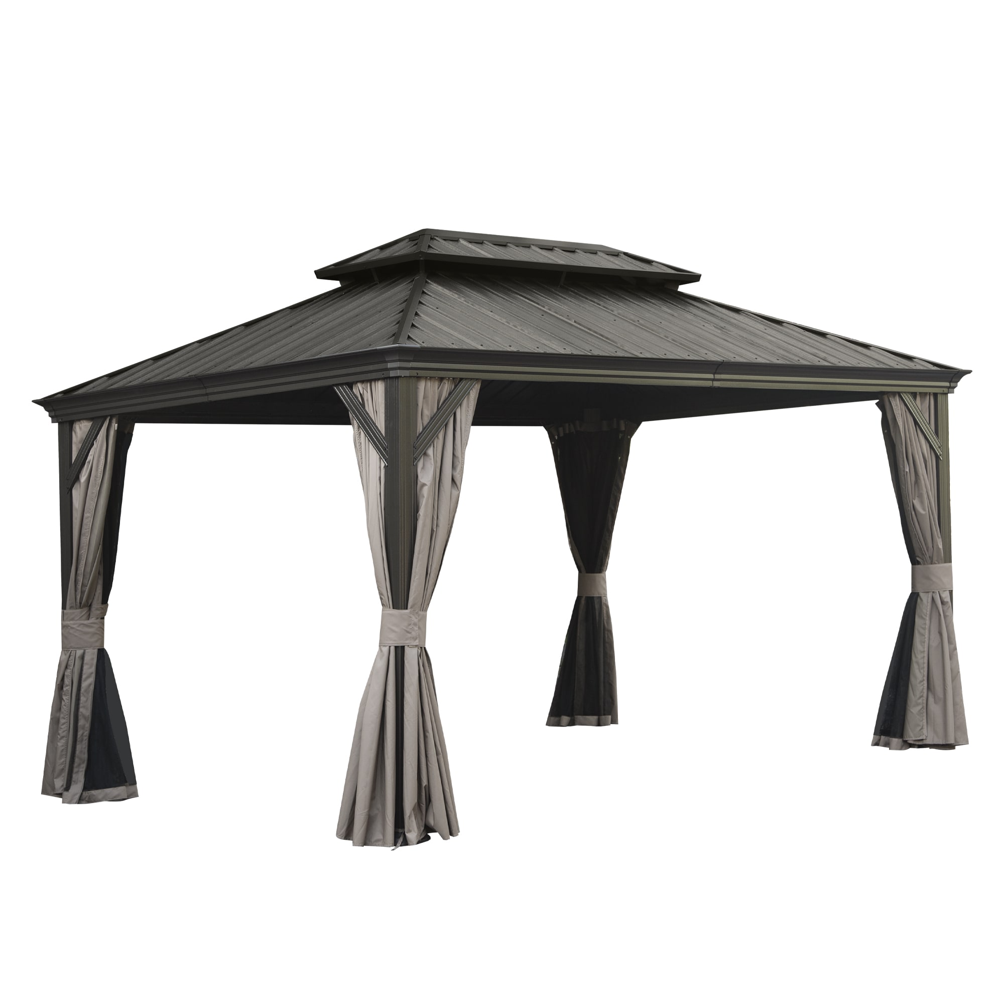 ToolCat LS2-50-HW Wood-Resin-Gazebos - View #2
