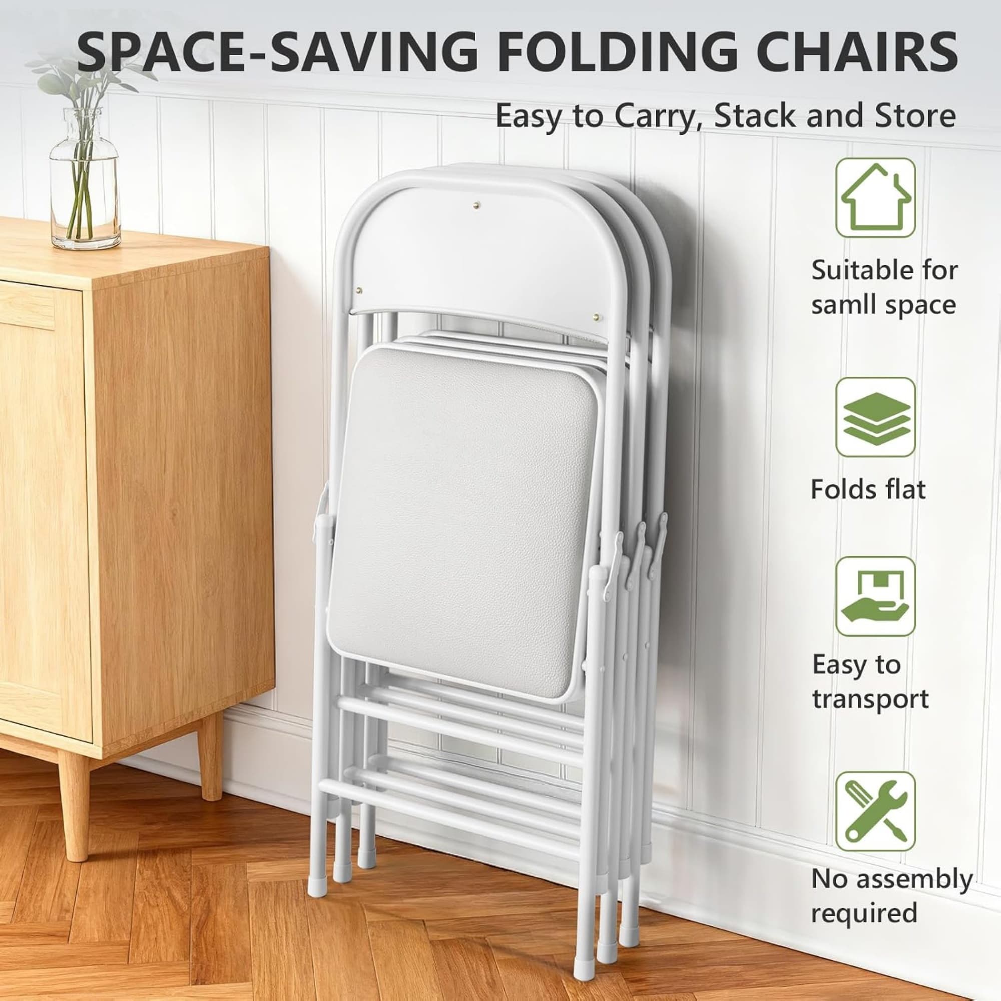 Yardgrace BSHCSCJ4PWT1-LS Folding-Chairs - View #5