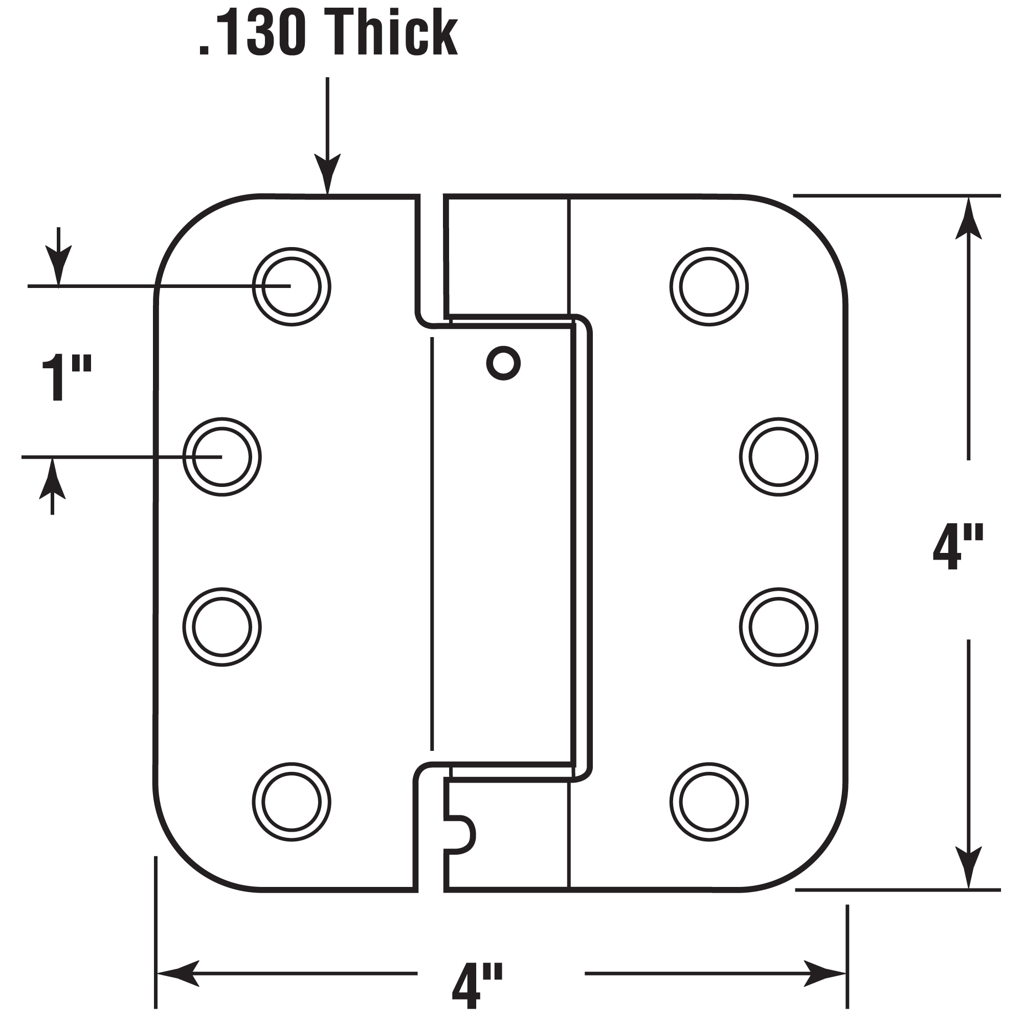 Prime-Line U 1159063 Entry-Door-Hinges - View #4