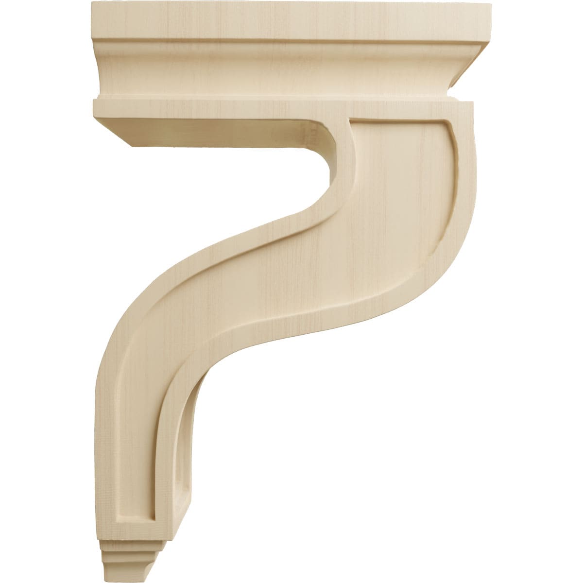 Ekena Millwork COR04X08X13HARW corbels - View #3
