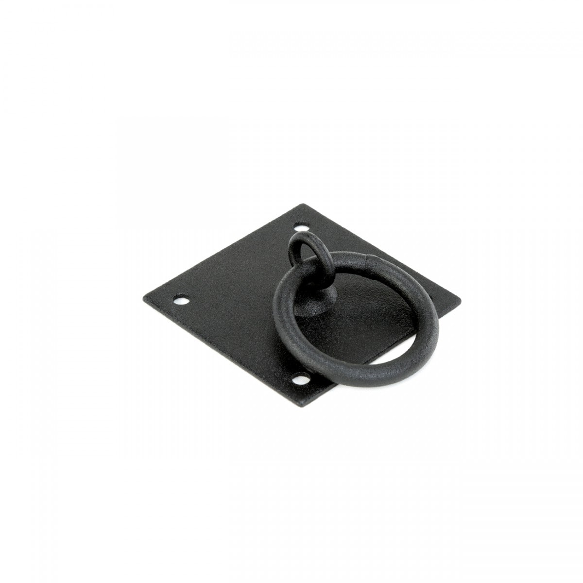 Black Wrought Iron Traditional Cabinet Drawer Pull Handle