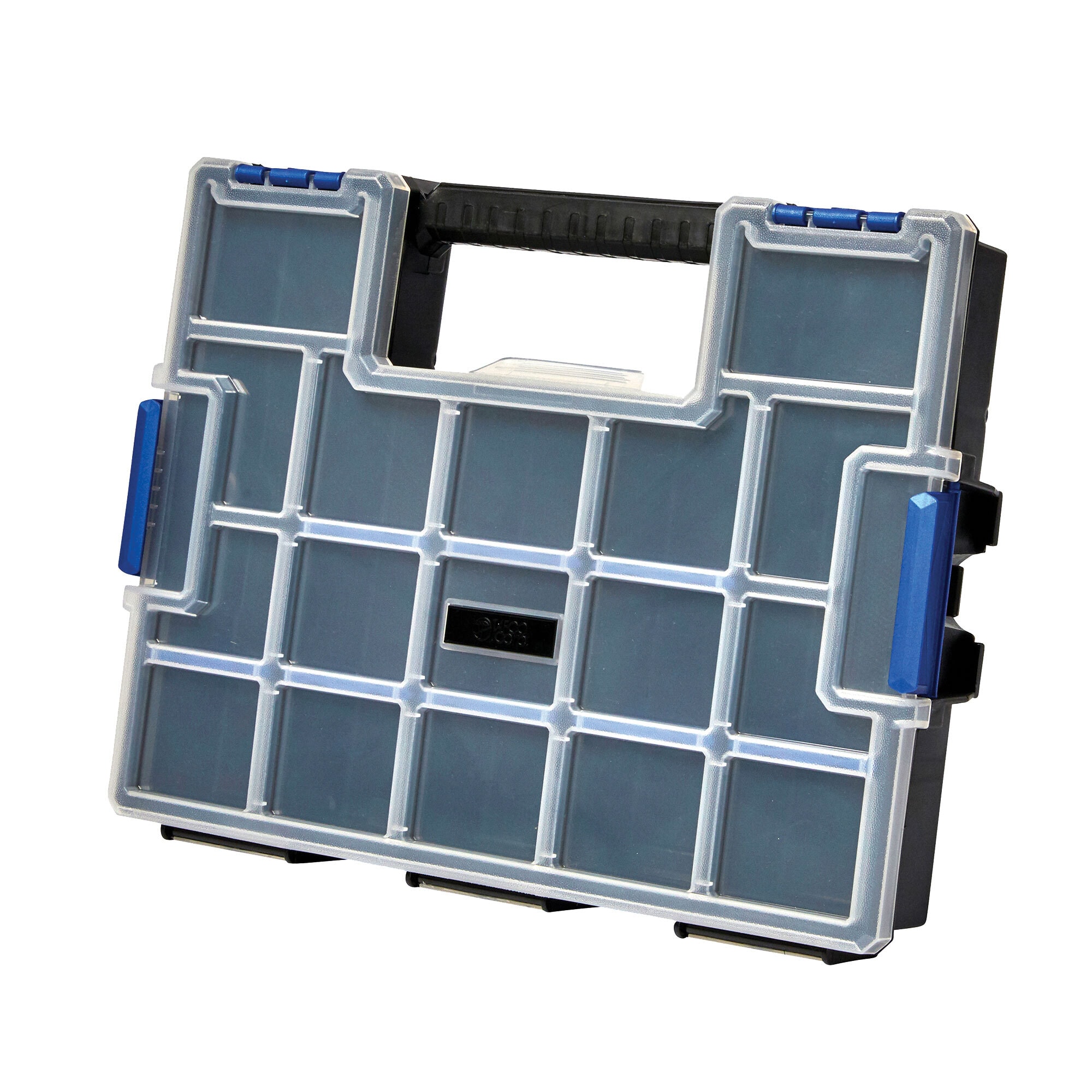 15 Grid Clear Plastic Compartment Organizer Storage Case – JPI