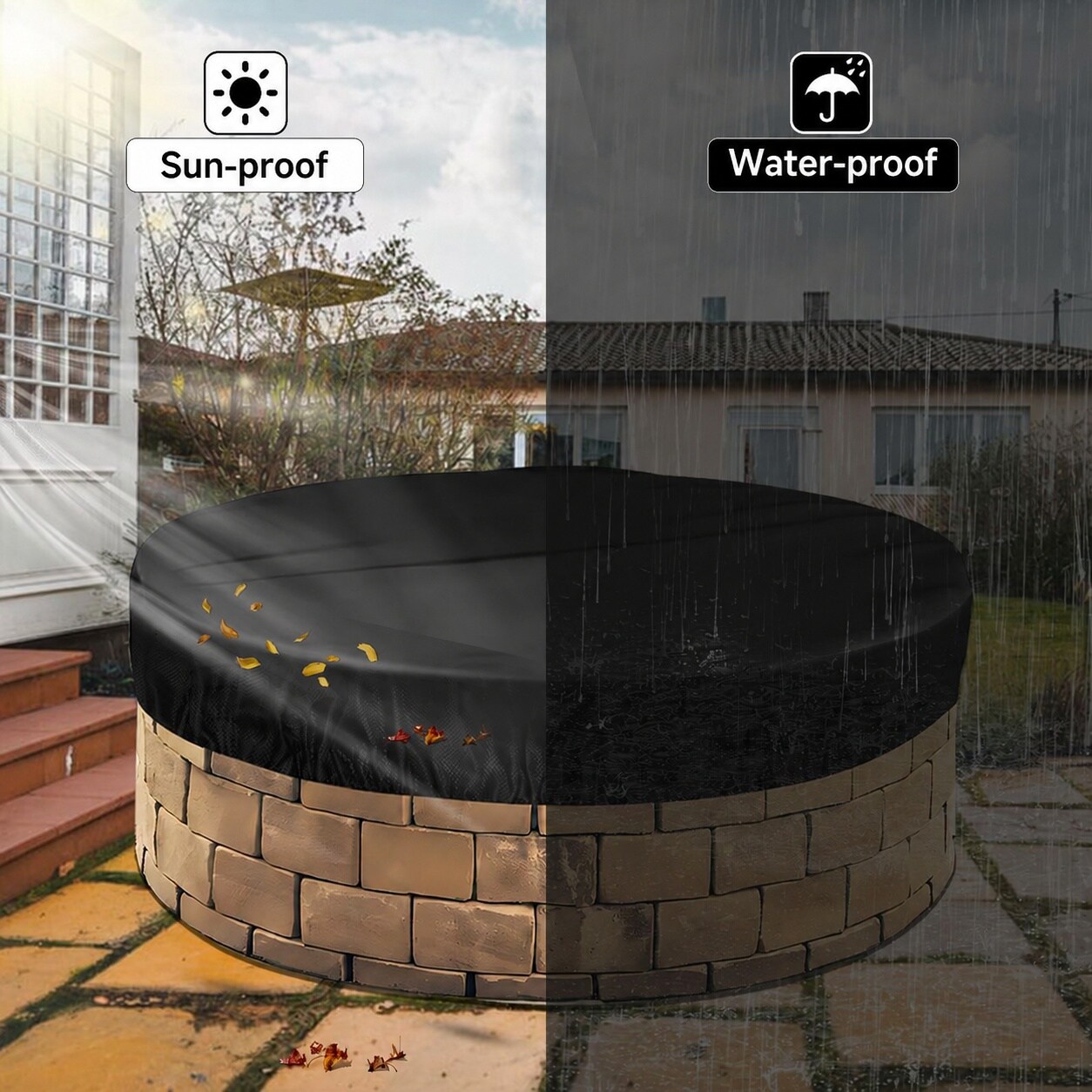ITOPFOX LIT0626I021 Fire-Pit-Covers - View #7