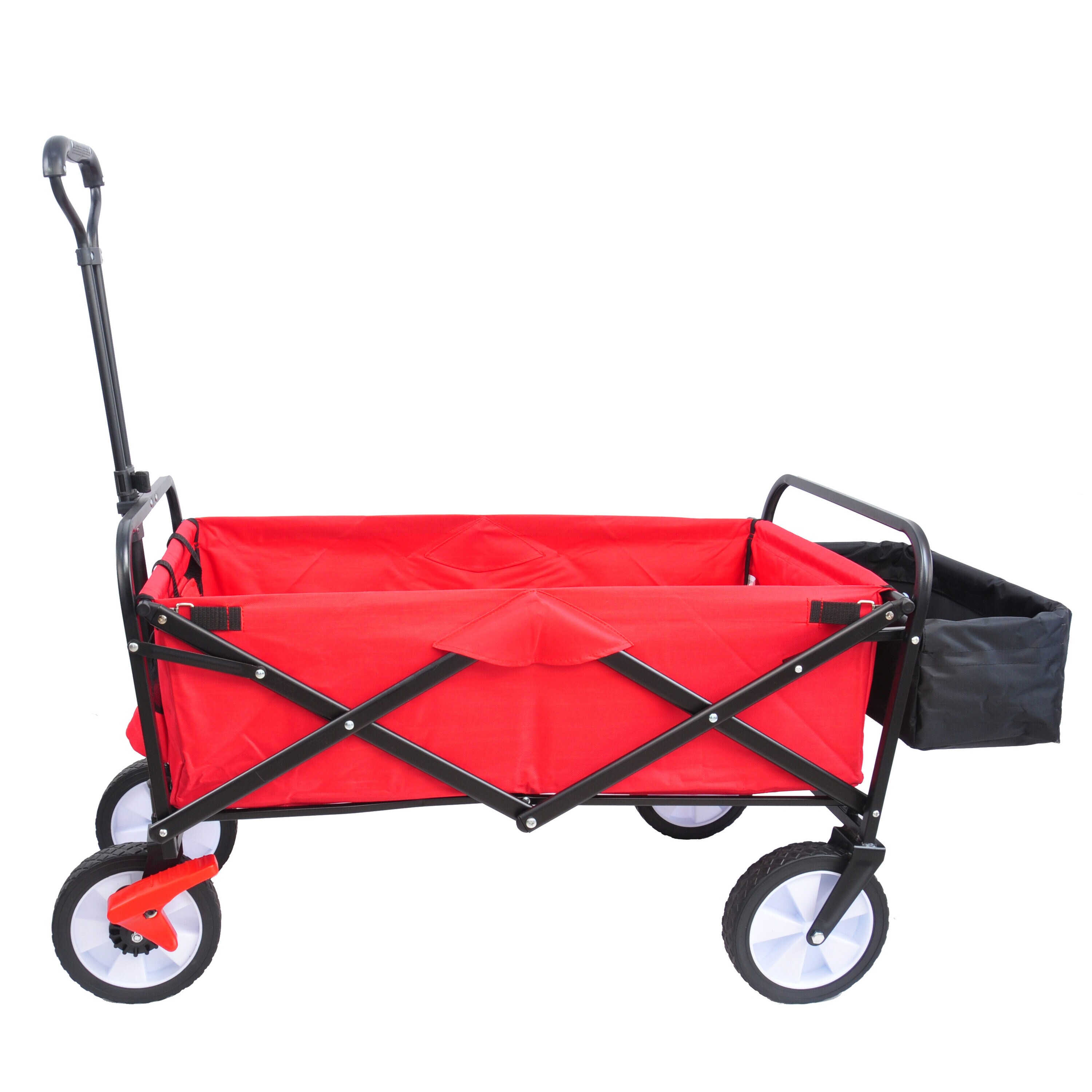AHIOU HOME ZAAHG-78748C Carolyn 4.56-cu ft Steel Folding Yard Cart