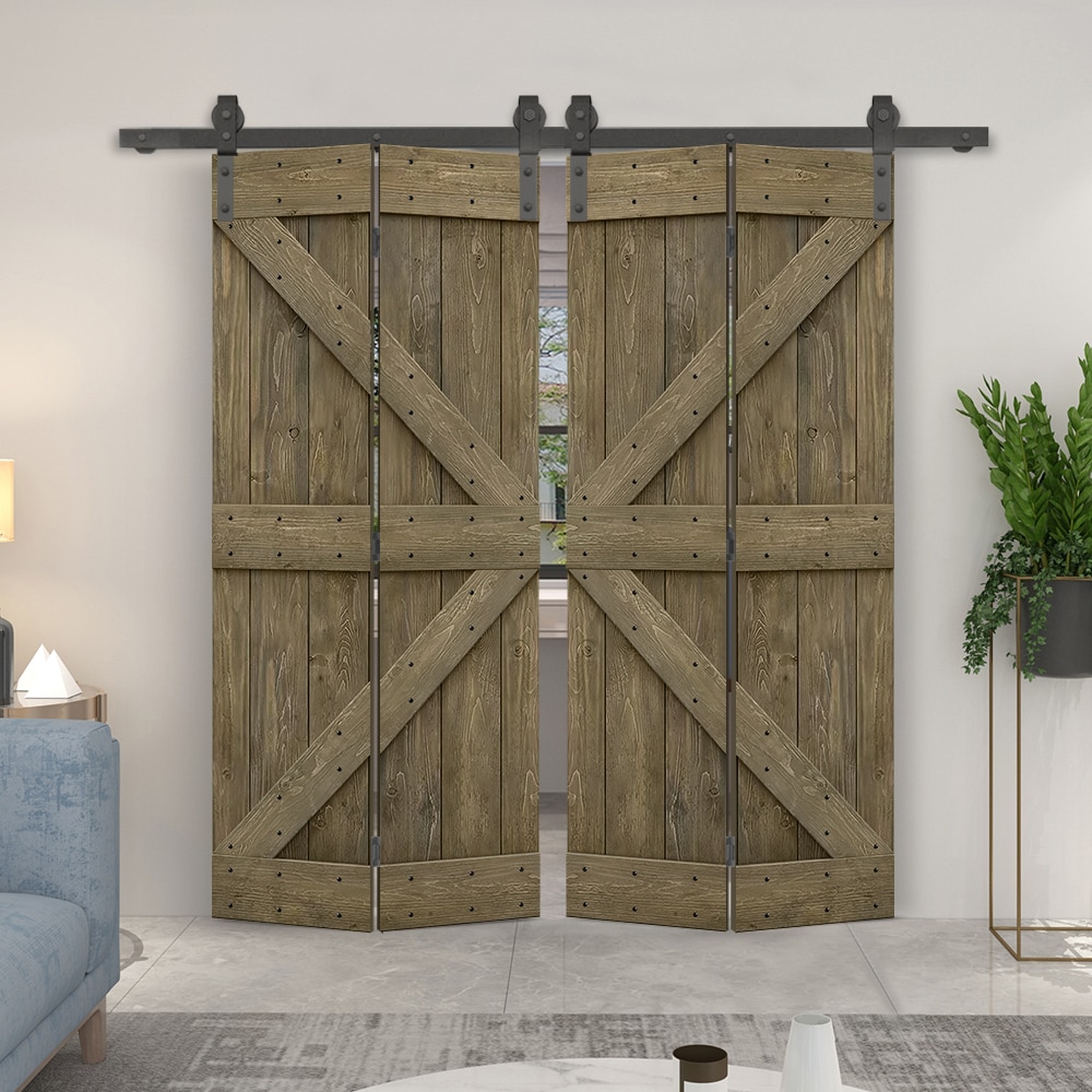 CALHOME BF1905S+K36BR2 Barn-Doors - View #2