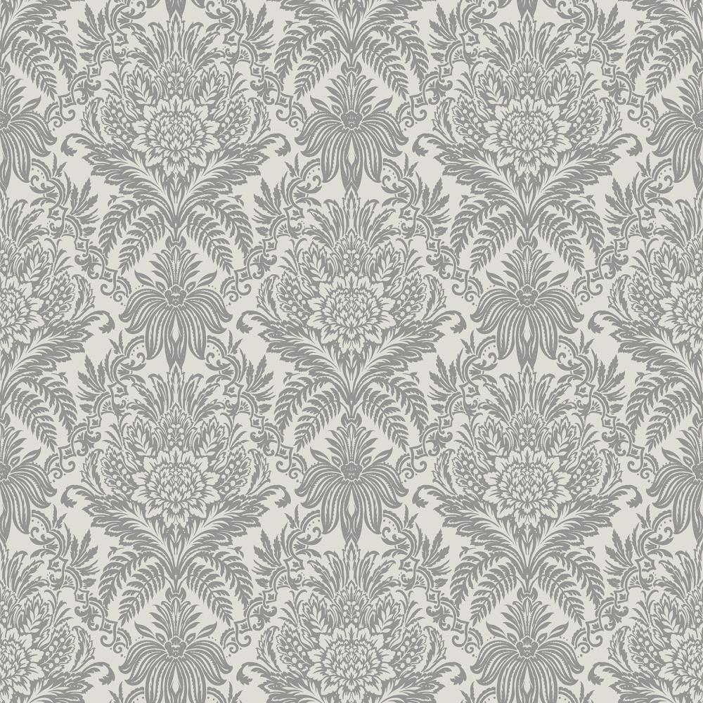 Advantage 2834-M1388 Bernadette Cream Damask Wallpaper