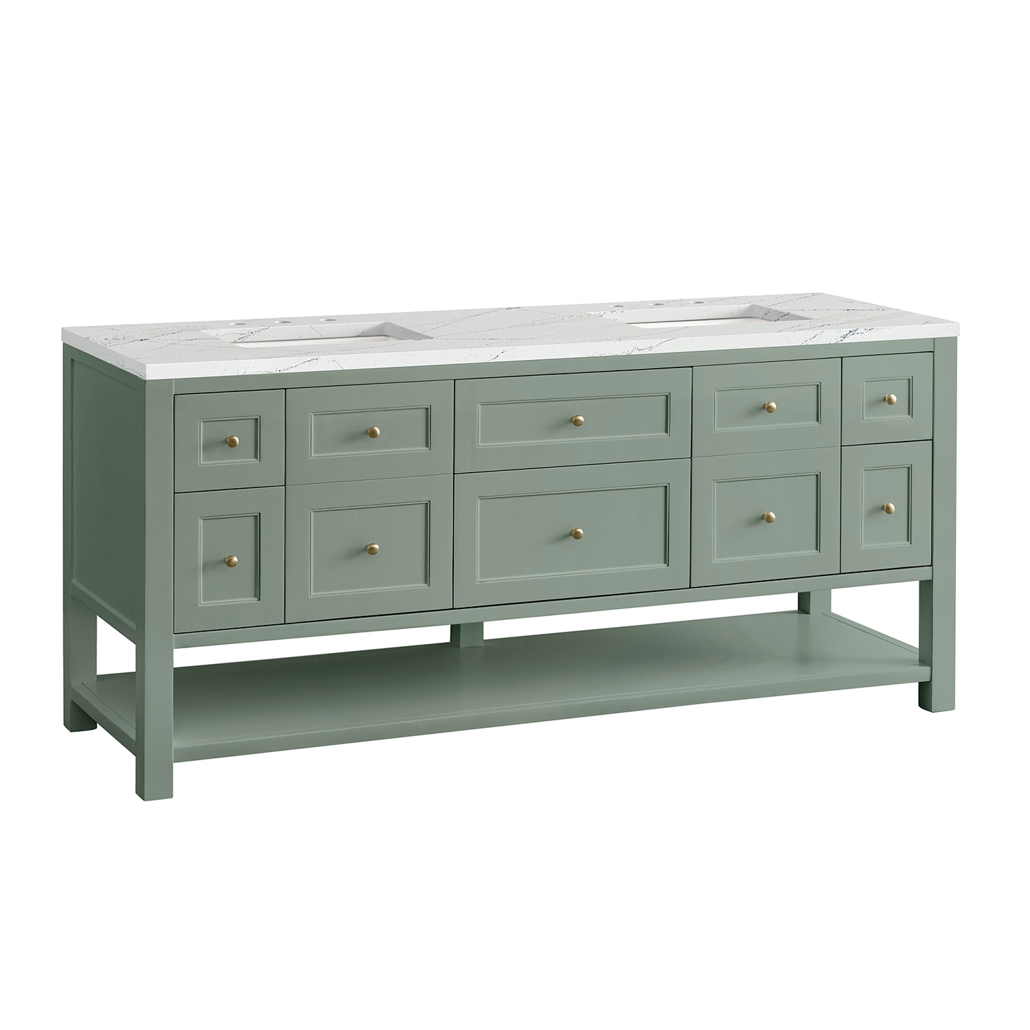 James Martin Vanities 330-V72-SC-3ENC Bath-Vanity-Combo - View #6