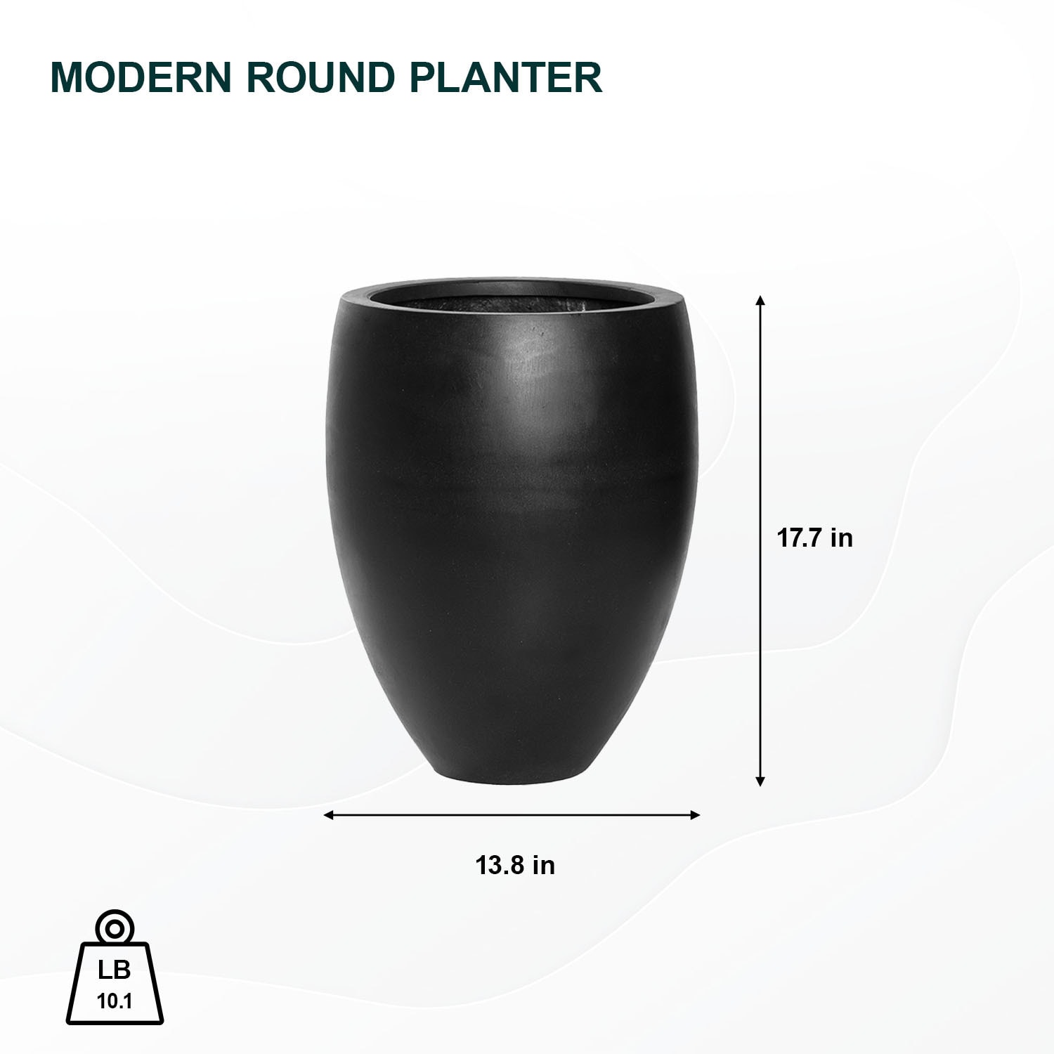 Pottery Pots E1117-45-01 Planter-Window-Box - View #3