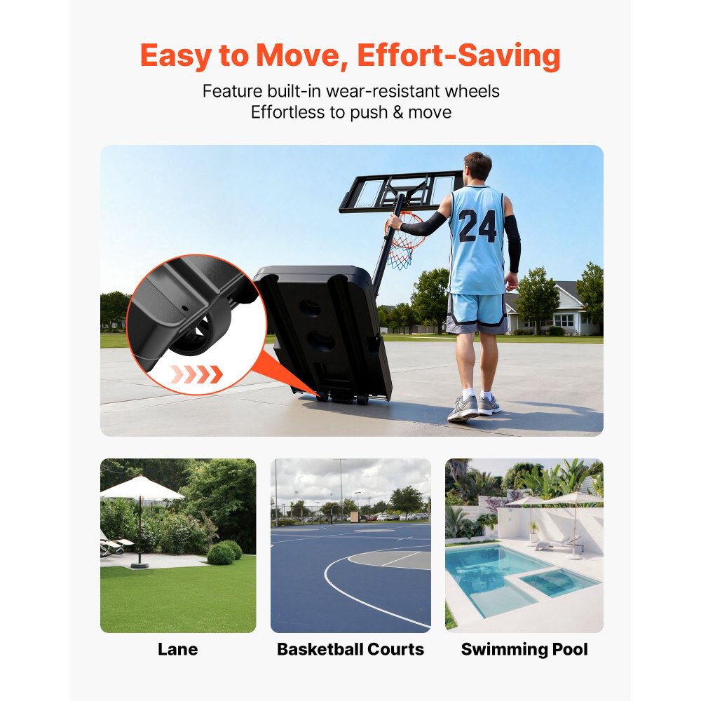 Slickblue D-VO-1595 Basketball-System - View #5