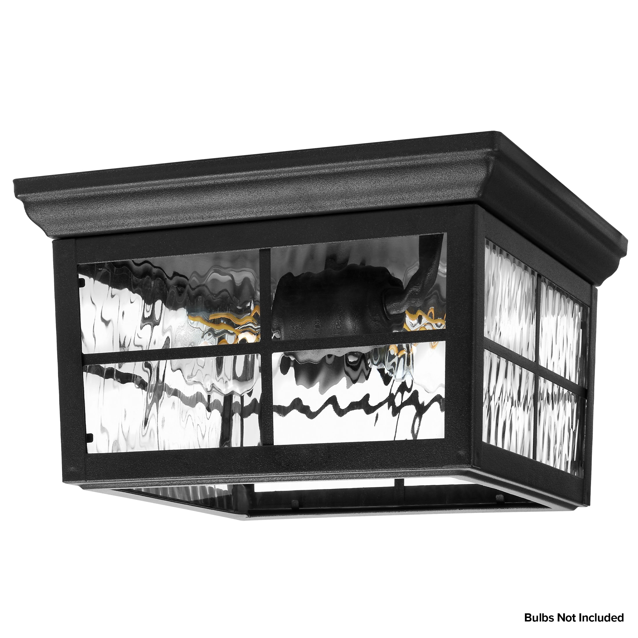 Maxxima 2-Light 9-in H Black LED Outdoor Wall Light MEL-9176B at