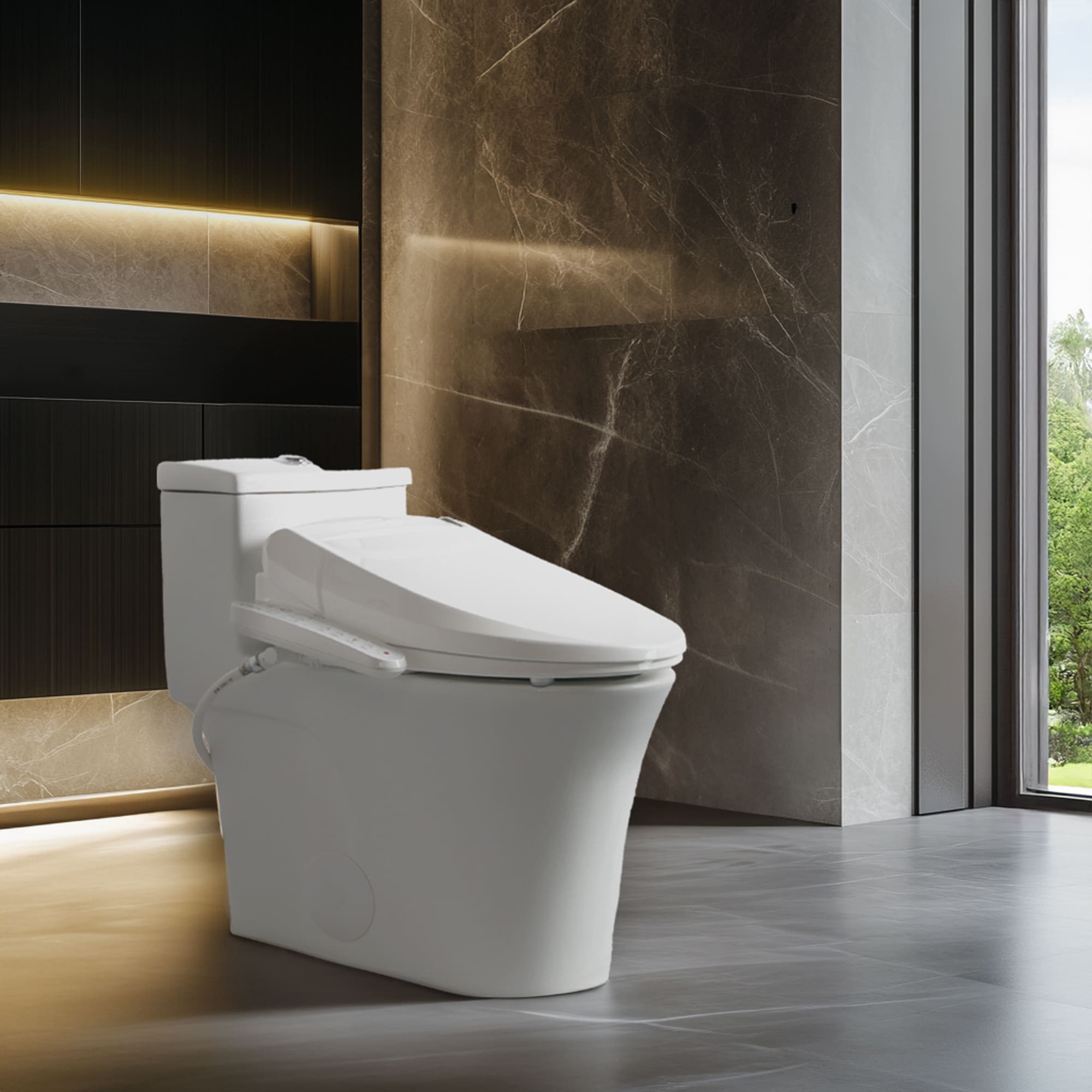 SmartBidet SB-2000WE Bidet-Toilet-Seats - View #12