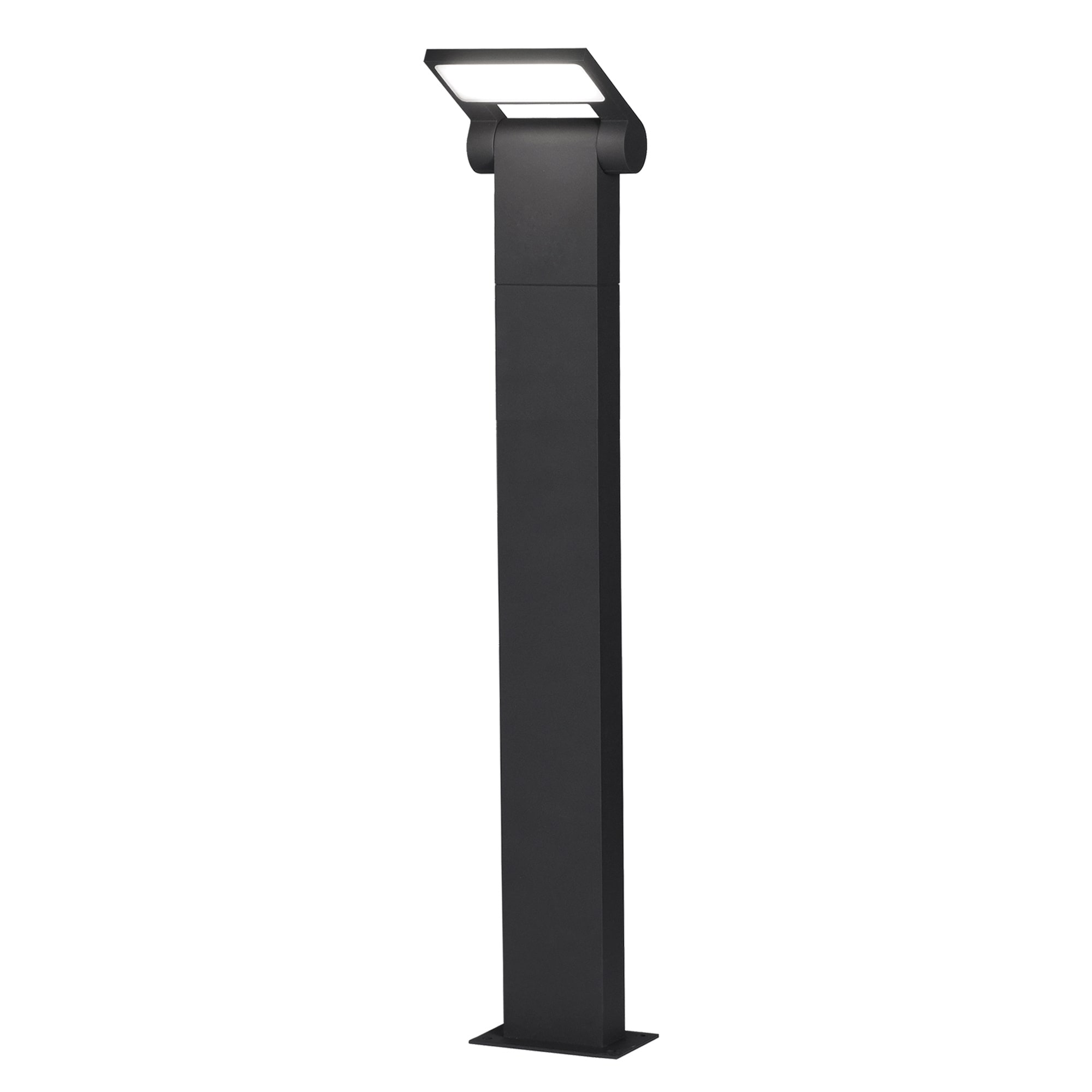 Kahomvis INOW-QPD0-N6U Pathway Lights 700 -Lumens 10 -Watt Black Line voltage Hardwired LED Outdoor Path Light ( 3000-K )