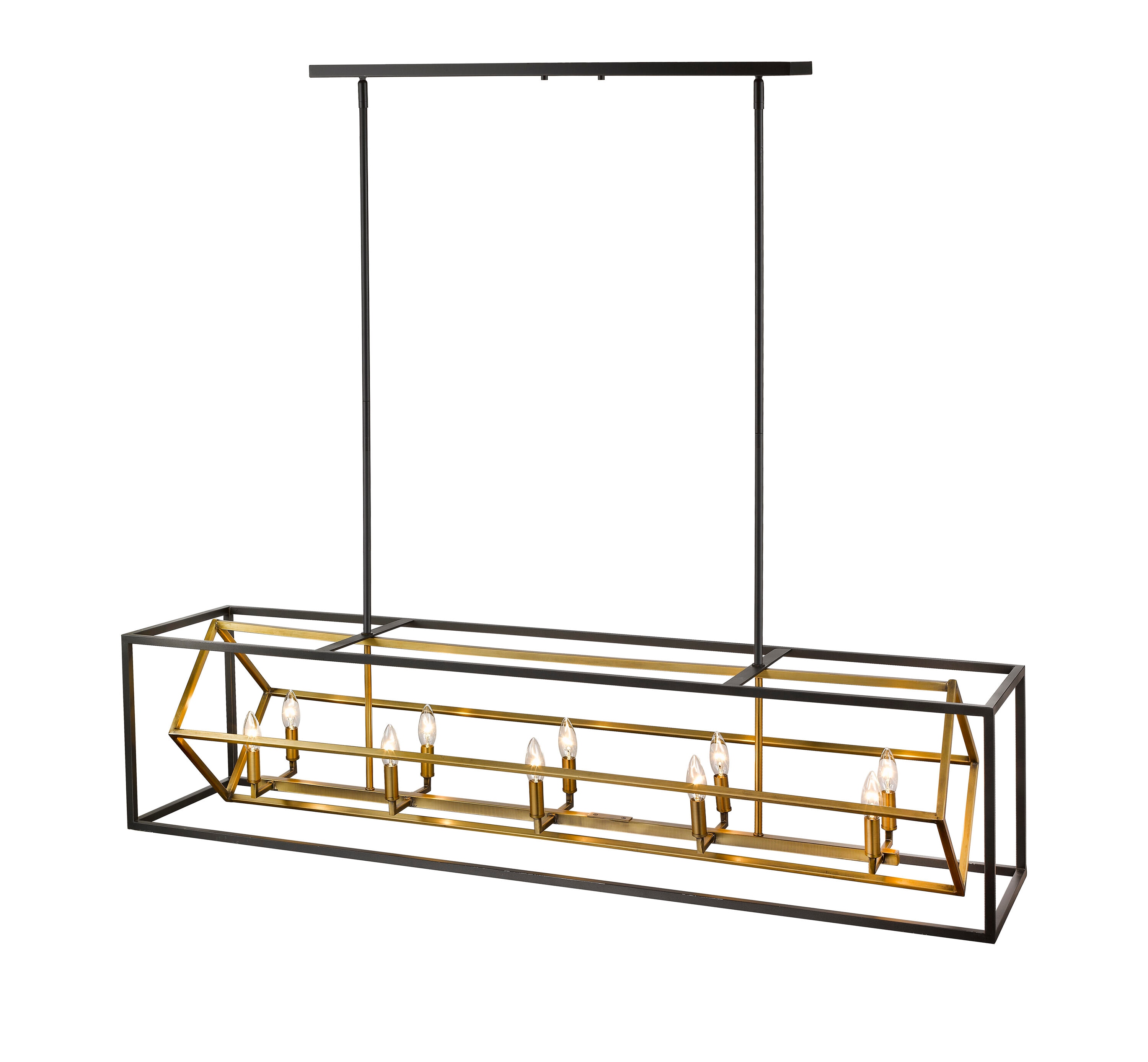 Z-Lite 457-10L-OBR-BRZ Pool-Table-Lighting - View #2