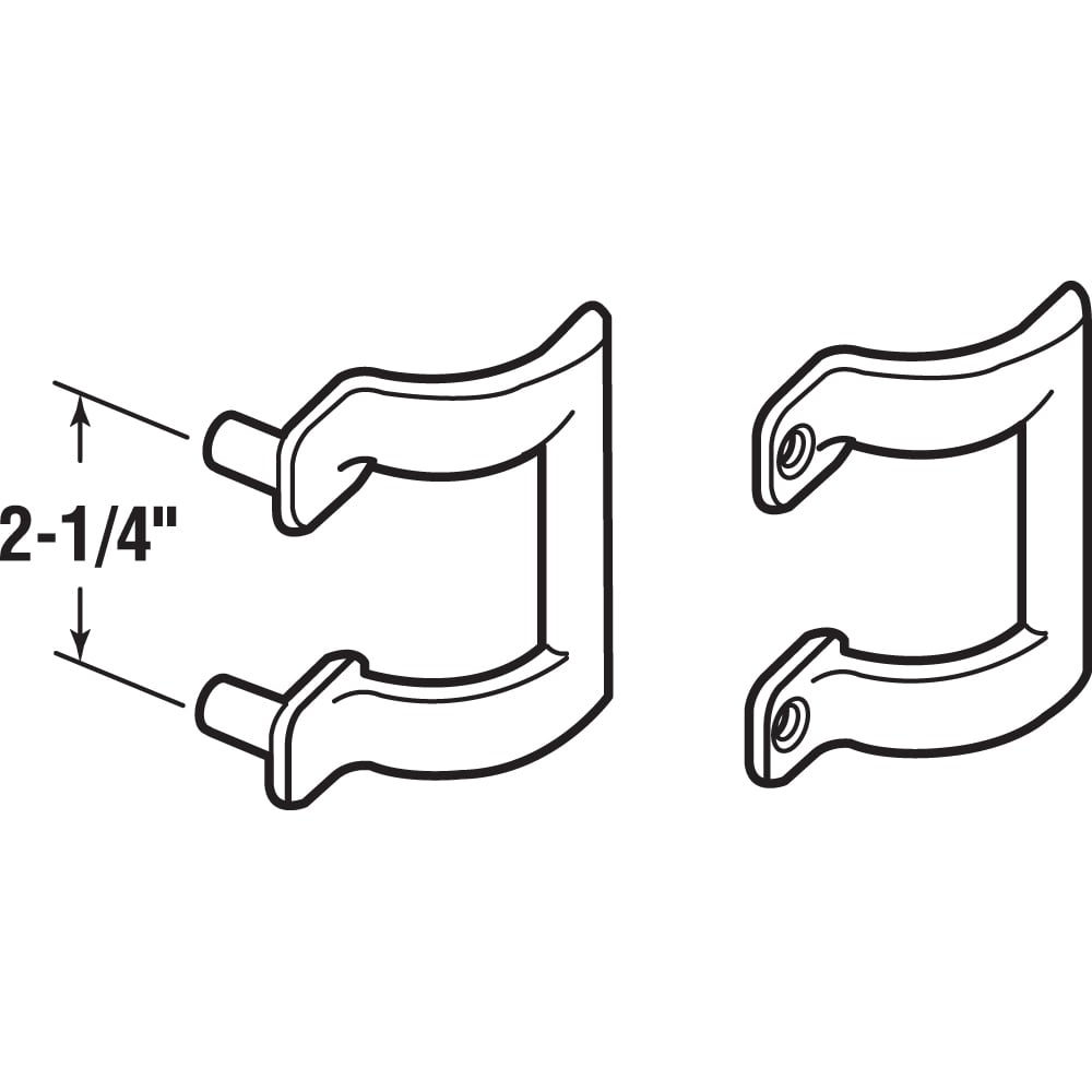 Prime-Line M 6160 Tub-Shower-Door-Handles - View #2