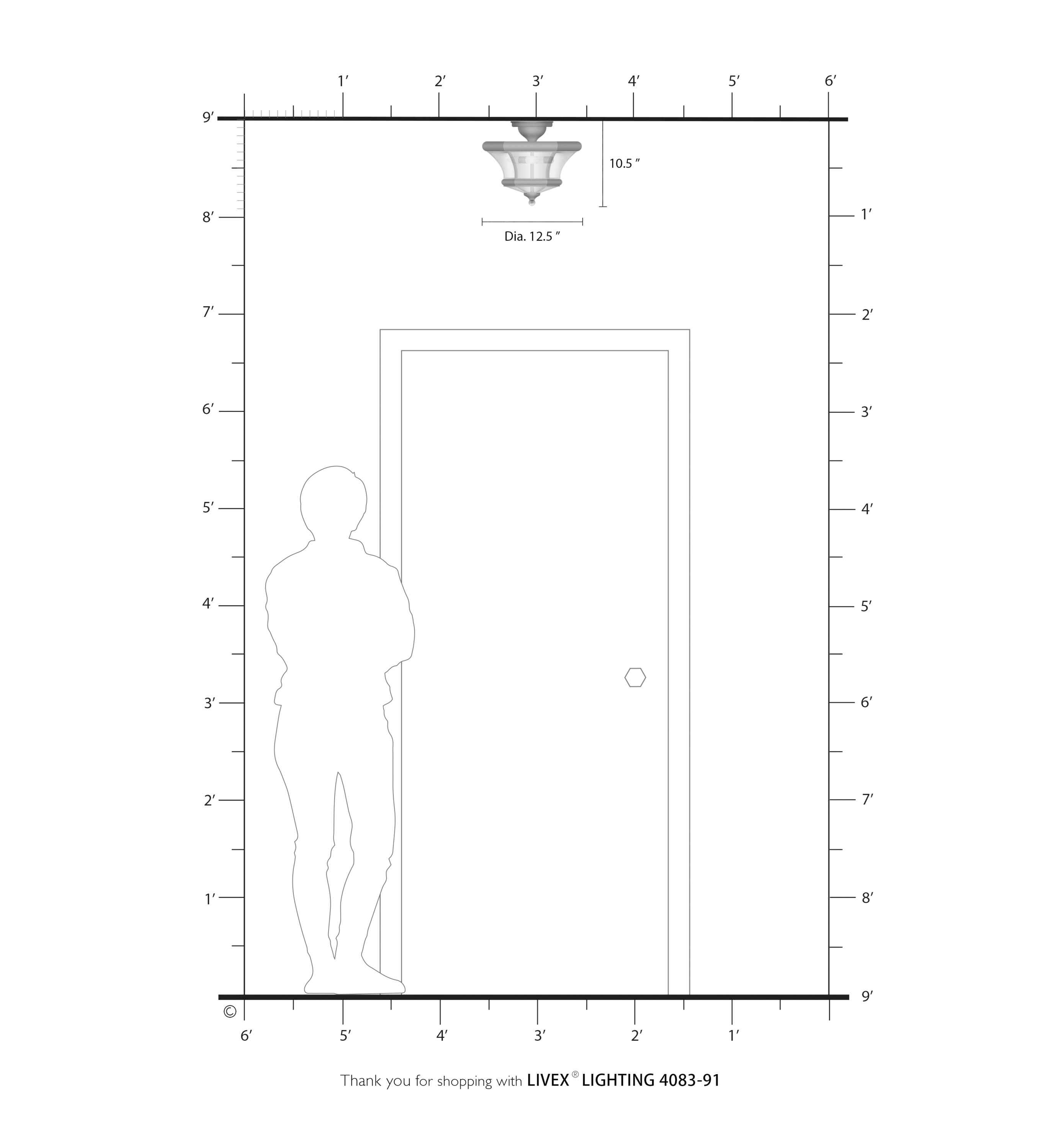 Livex Lighting 4083-91 flushmounts - View #6