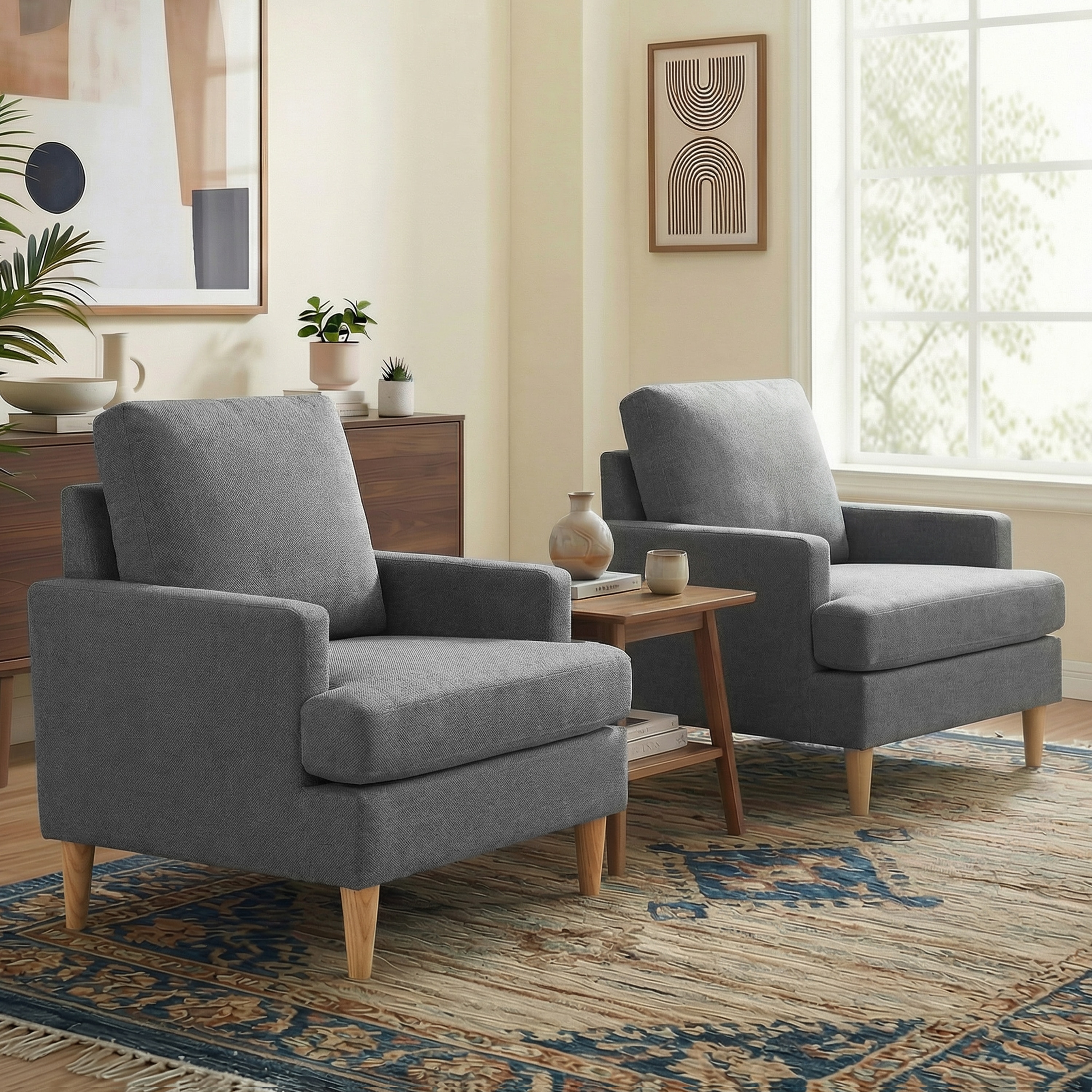Keoni VK-406A-DKGY chairs - View #3
