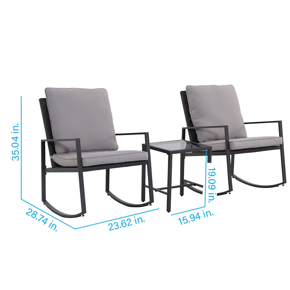 Style Selections FRS71107R-T Patio-Conversation-Sets - View #4