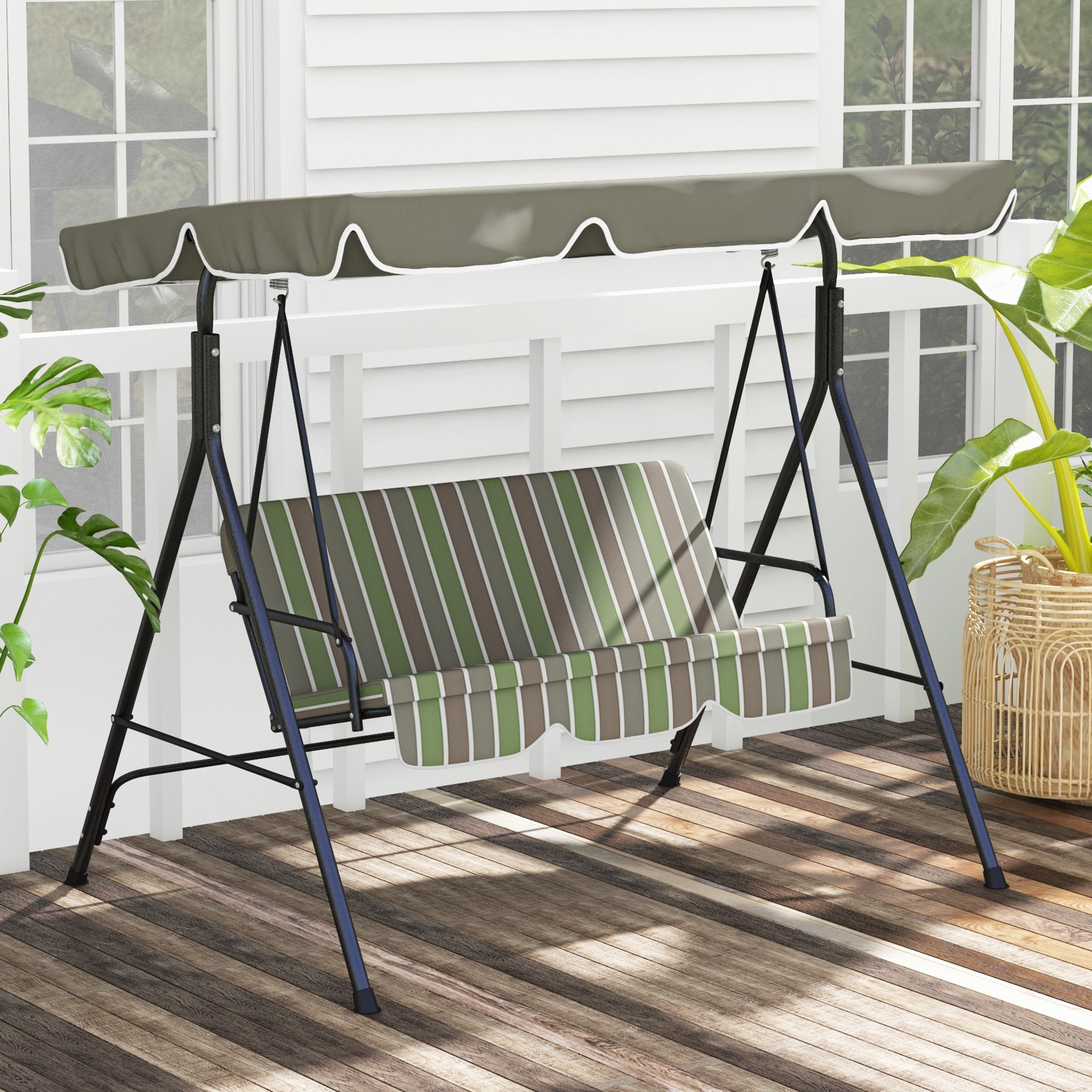 Forclover HYFE-10403NY Replace-Porch-Swing-Glider-Tops - View #2