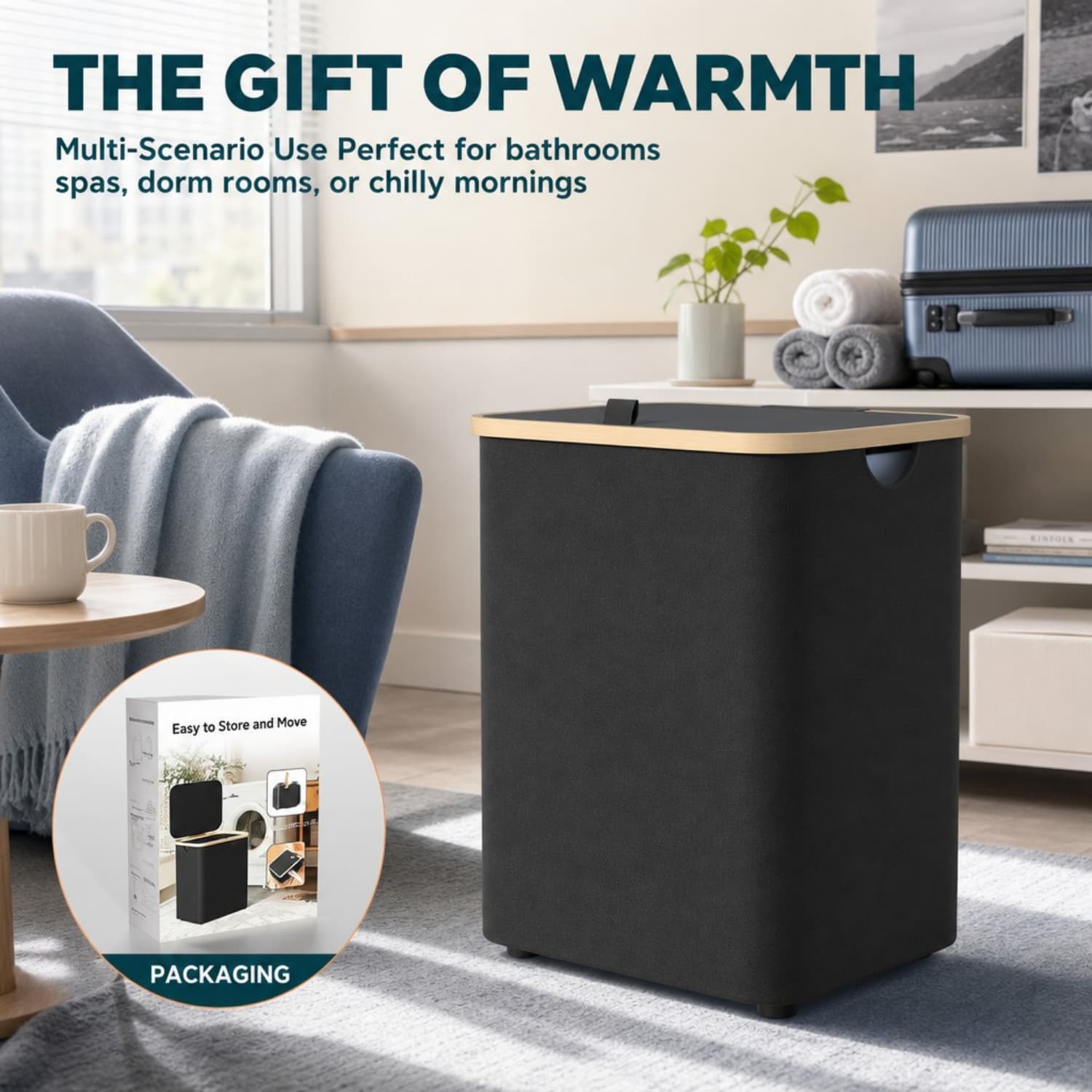 OGETFUUR L5ZQYA605BTW04 Towel-Warmers - View #5