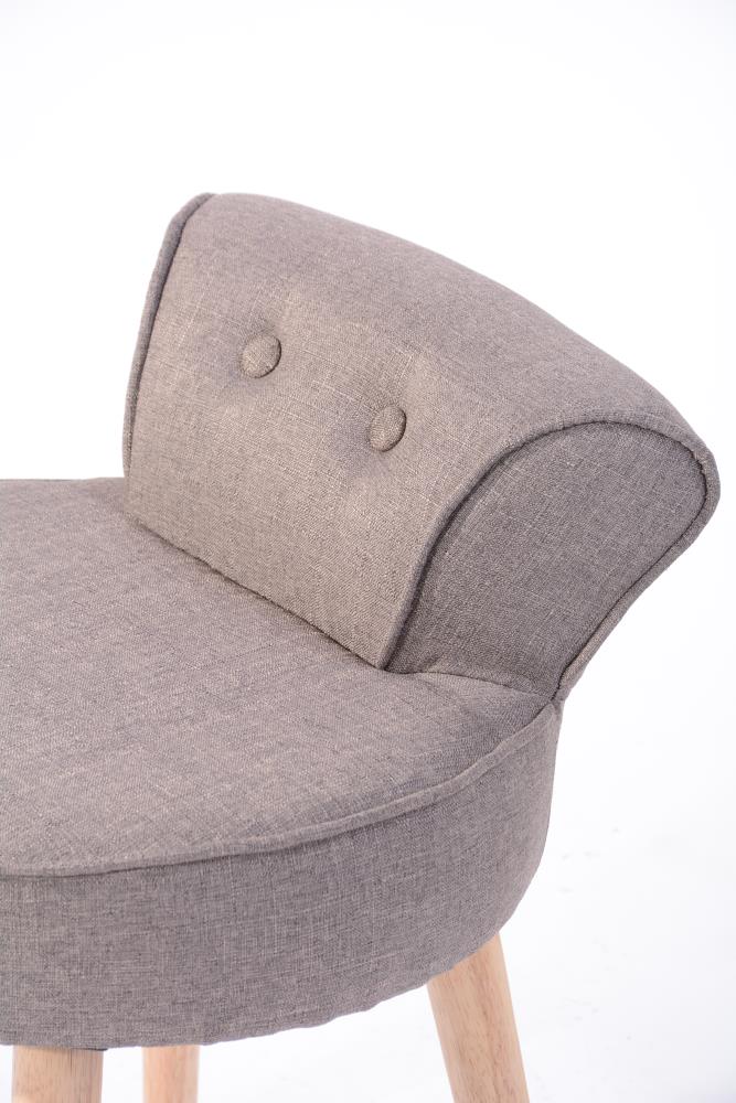 CASAINC RAMIS TAUPE Vanity-Stools - View #3