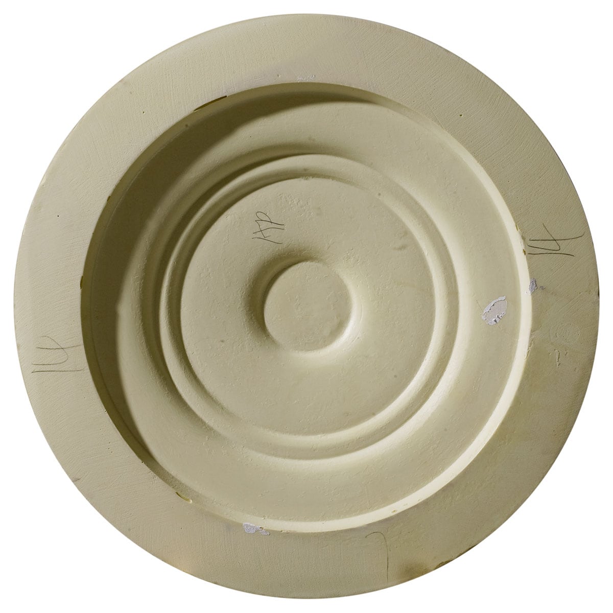 Primed White Polyurethane Lyon Ceiling Medallion 23.5"