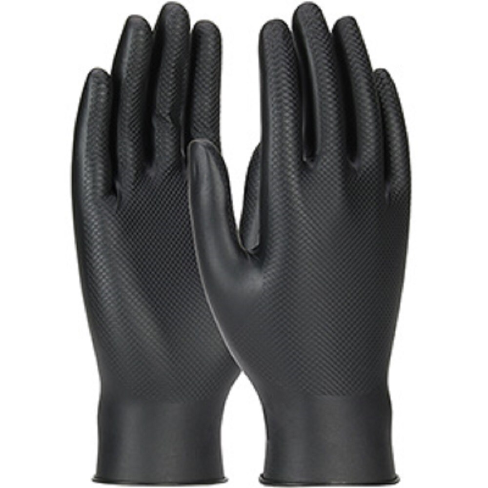 Boss B21075-M50 Medium Black Nitrile 25 -Pairs