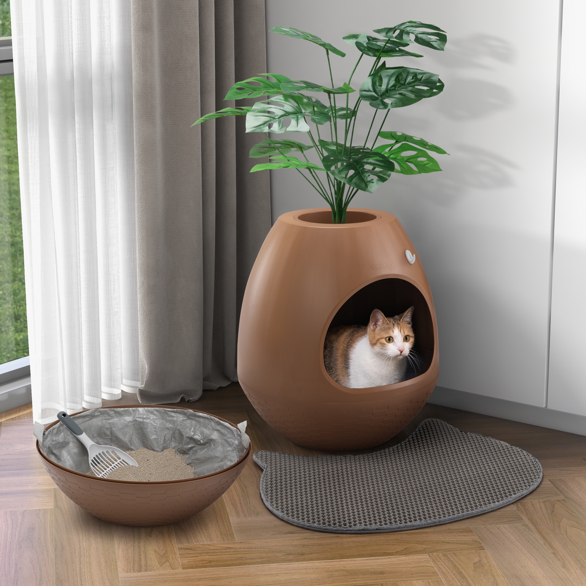 Coziwow CW12A0666-L02 Cat-Litter-Box - View #2