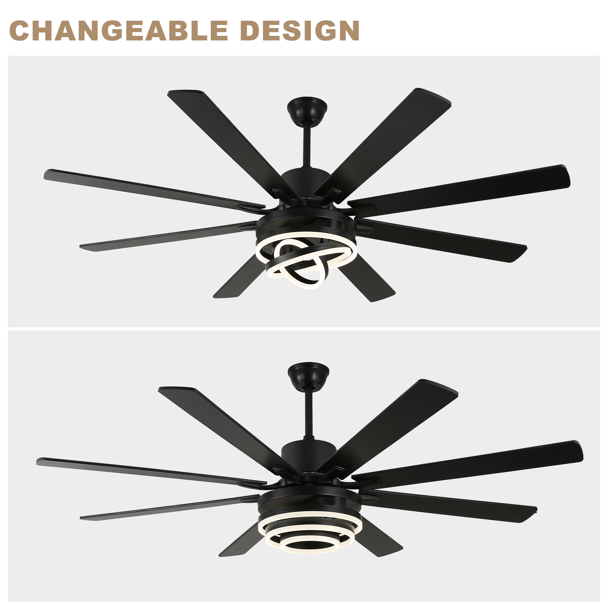 Bella Depot DCFSD7205-B Ceiling-Fans - View #5