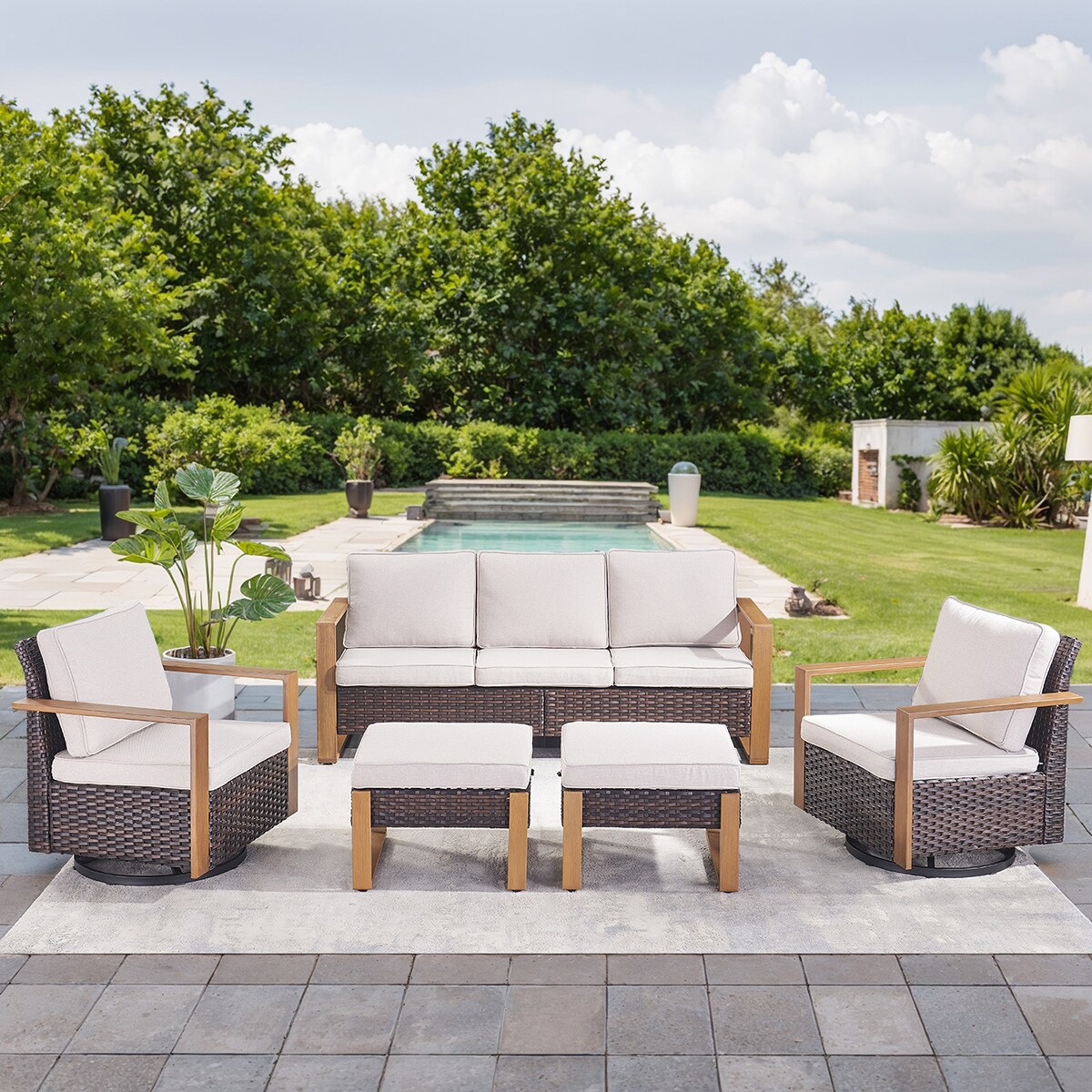 Rilyson FS126130136-2 Patio-Conversation-Sets - View #4