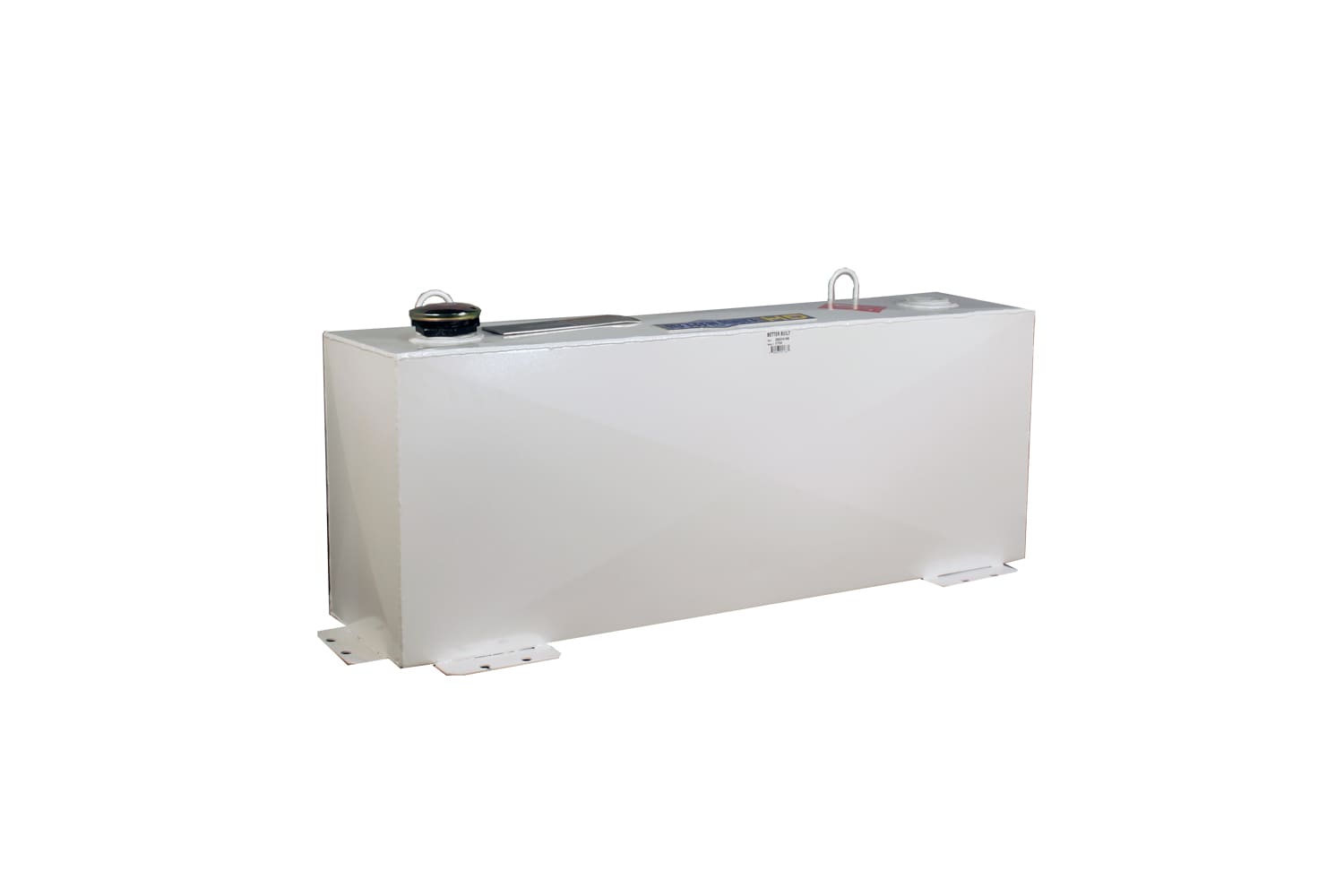Better Built 75-Gallons White Rectangle Steel Truck Fuel Transfer Tank/Chest  Combo in the Truck Transfer Tanks department at