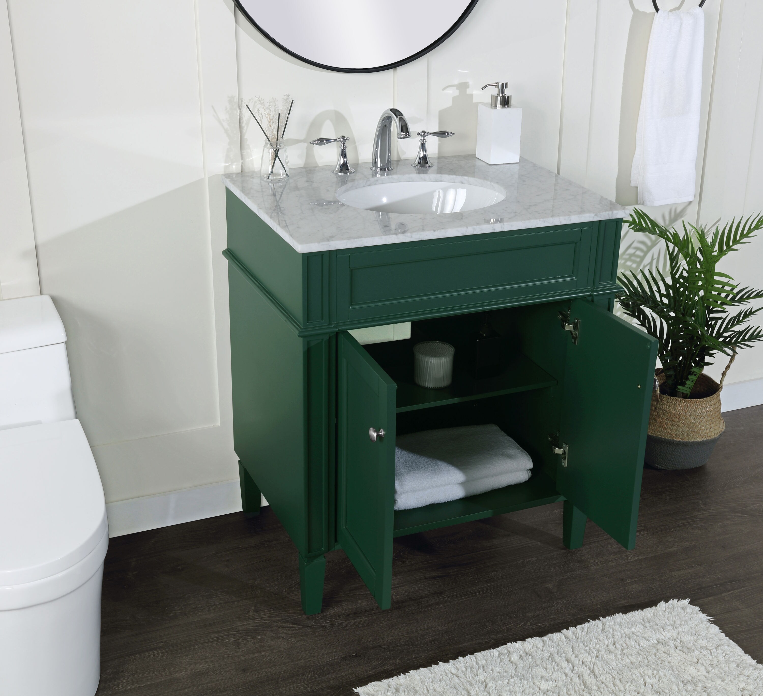 Elegant Decor HF37590GN Bath-Vanity-Combo - View #4