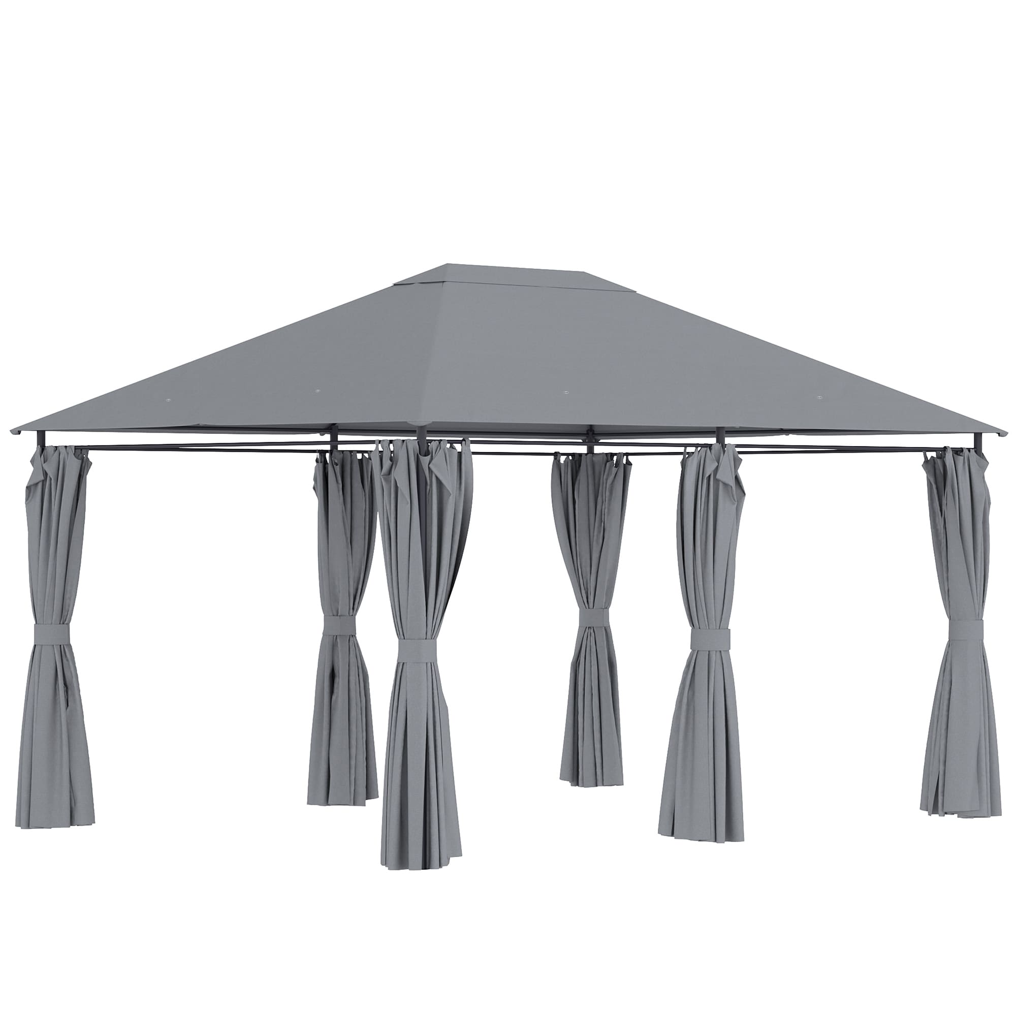 CESICIA W225-OPS-249 10-ft x 13-ft Gray Rectangle Semi-permanent Hardtop Steel Roof