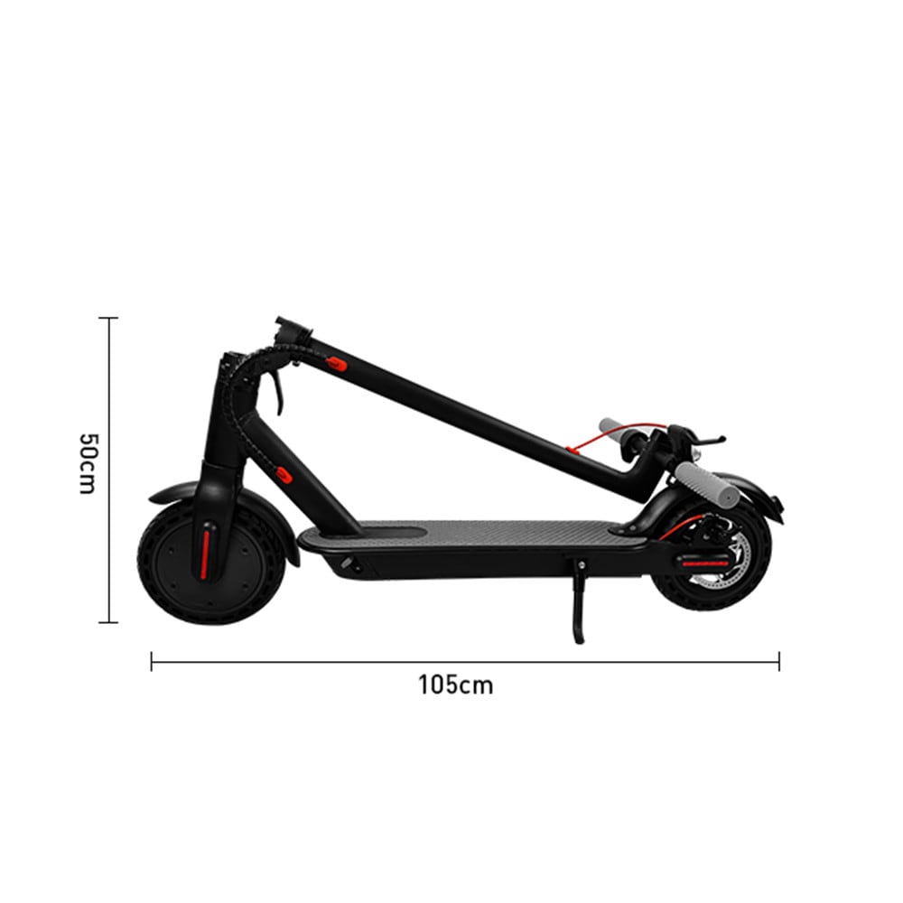 Wildaven 85 In Tyre Folding Adults Electric Scooter With 350w Motor 36v 104ah Batterydual 1531