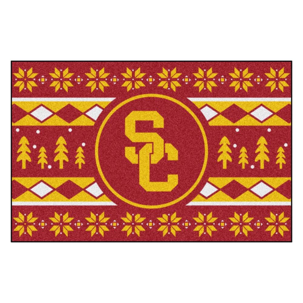 FANMATS San Francisco 49ers 1-1/2-ft x 2-1/2-ft Photo-realistic Brown Oval  Indoor Decorative Sports Door Mat in the Mats department at