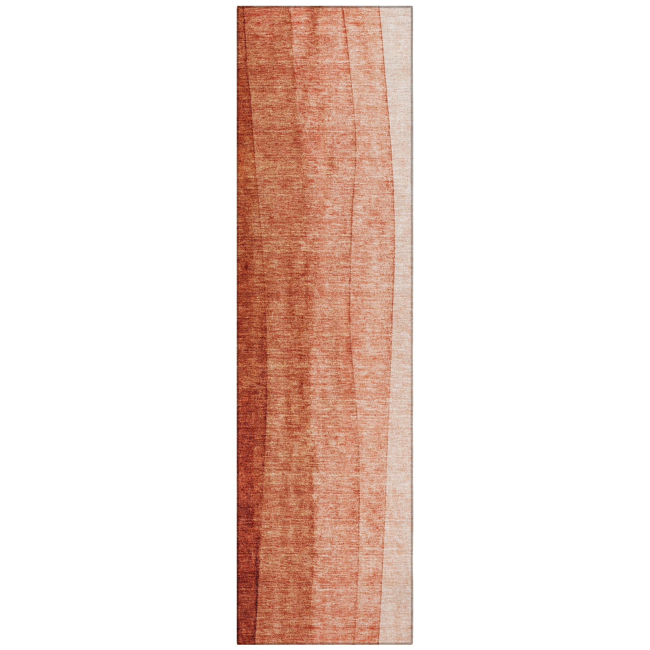 Addison Rugs ACN690PK2X8 Chantille ACN690PK 2 x 7 (ft) Polyester Paprika Rectangular Indoor/Outdoor Geometric Machine washable Area rug