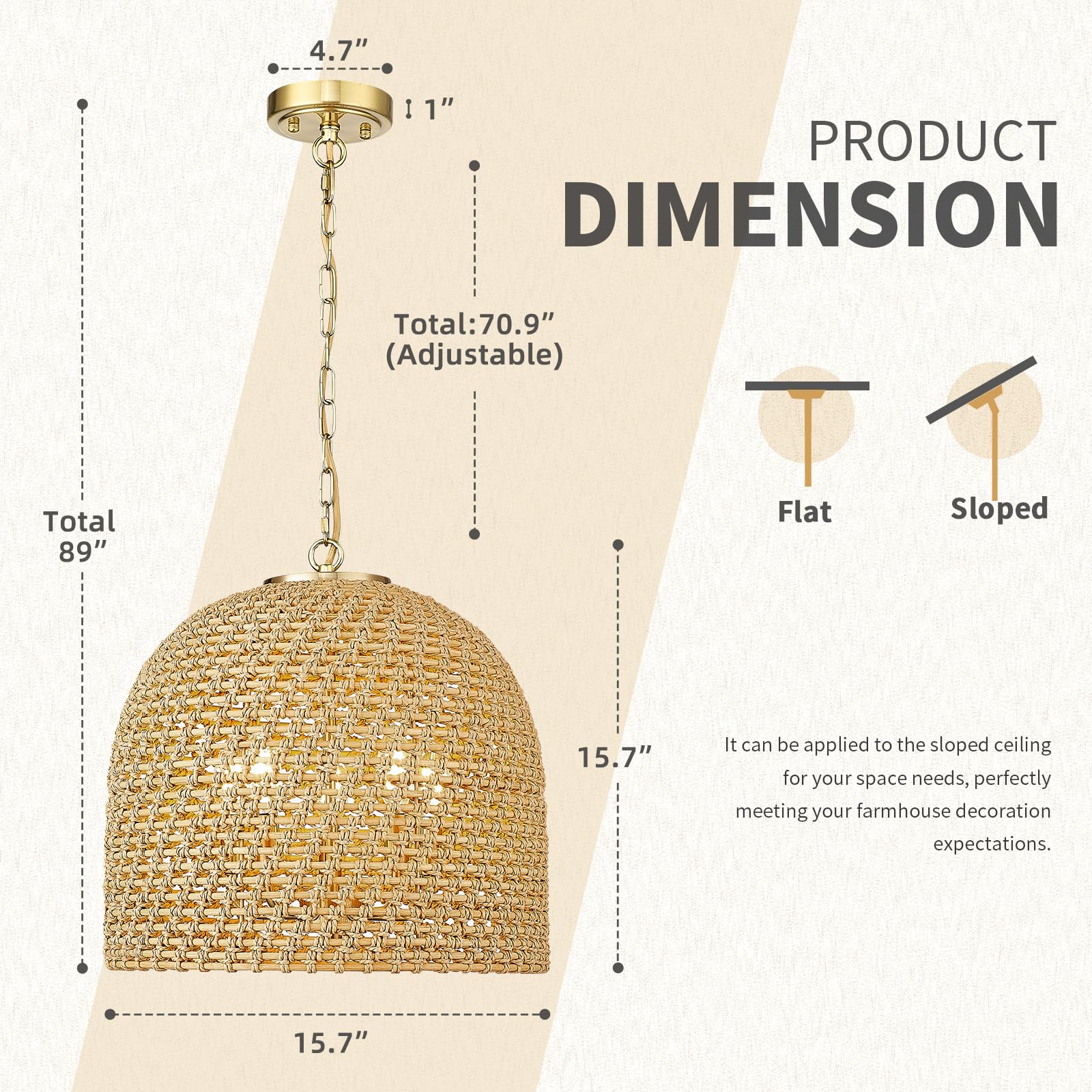 LTMATE LSZG97MIL BG Pendant-Lights - View #2
